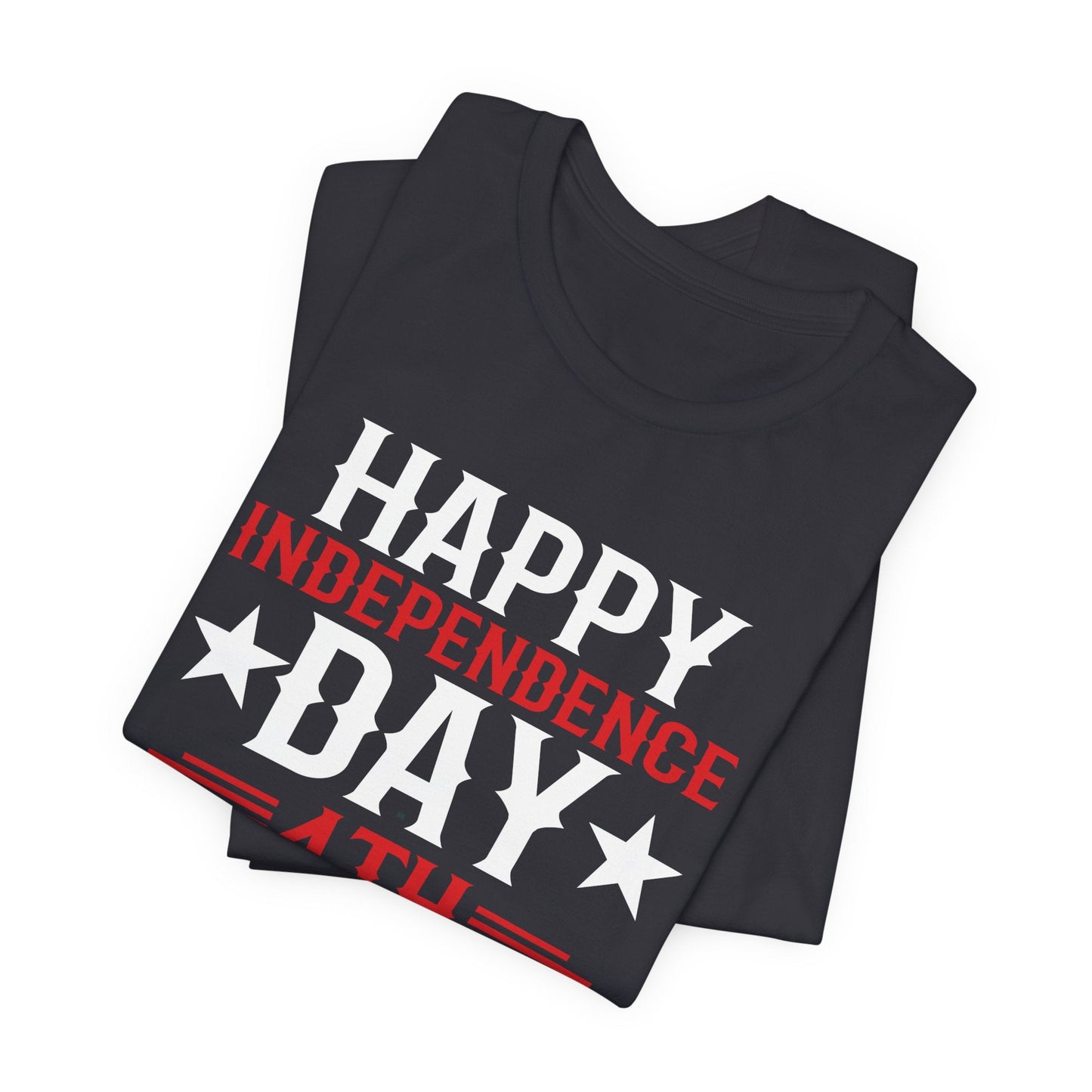 Happy Independence Day Graphic Unisex Cotton T-Shirt 016