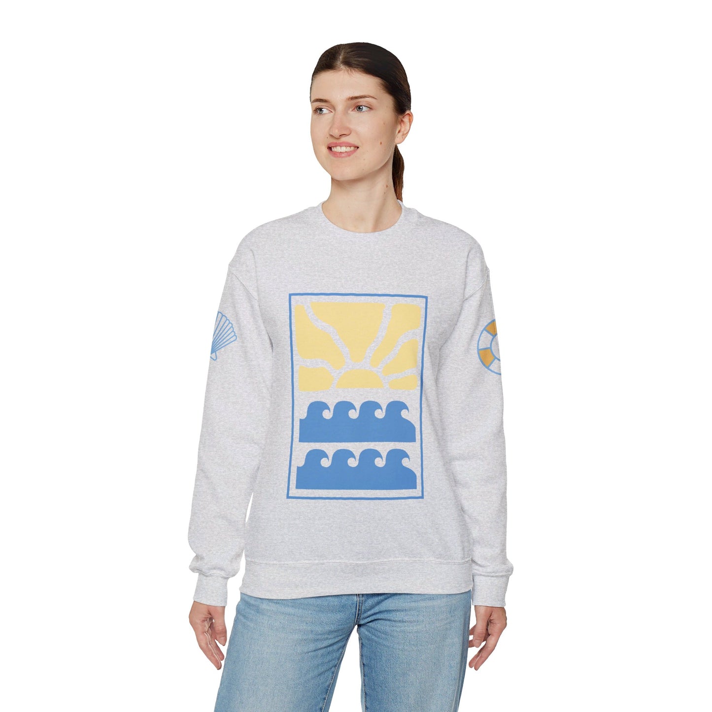 Unisex Heavy Blend Sweatshirt - Beach