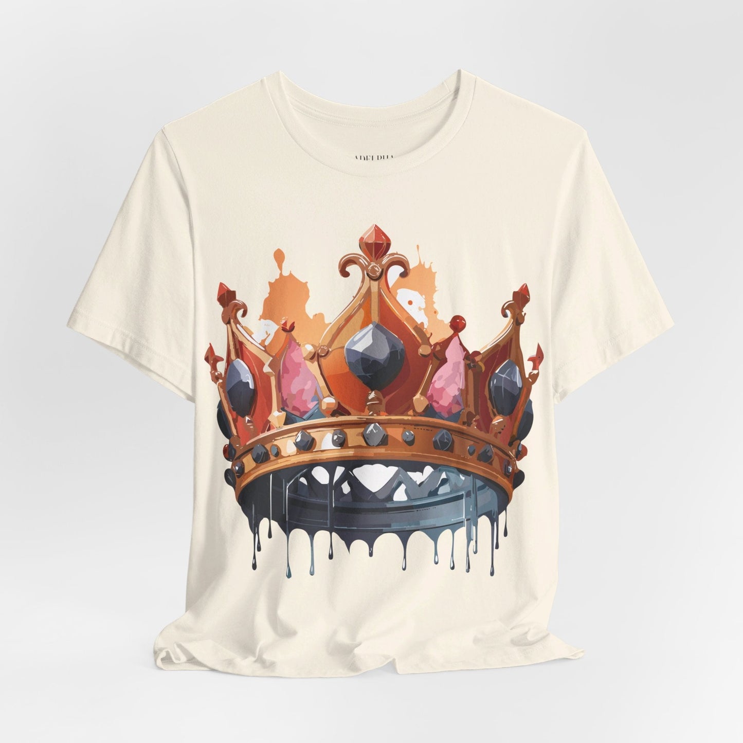 Crown Graphic Unisex 100 Cotton Vintage Artwork Tee 10