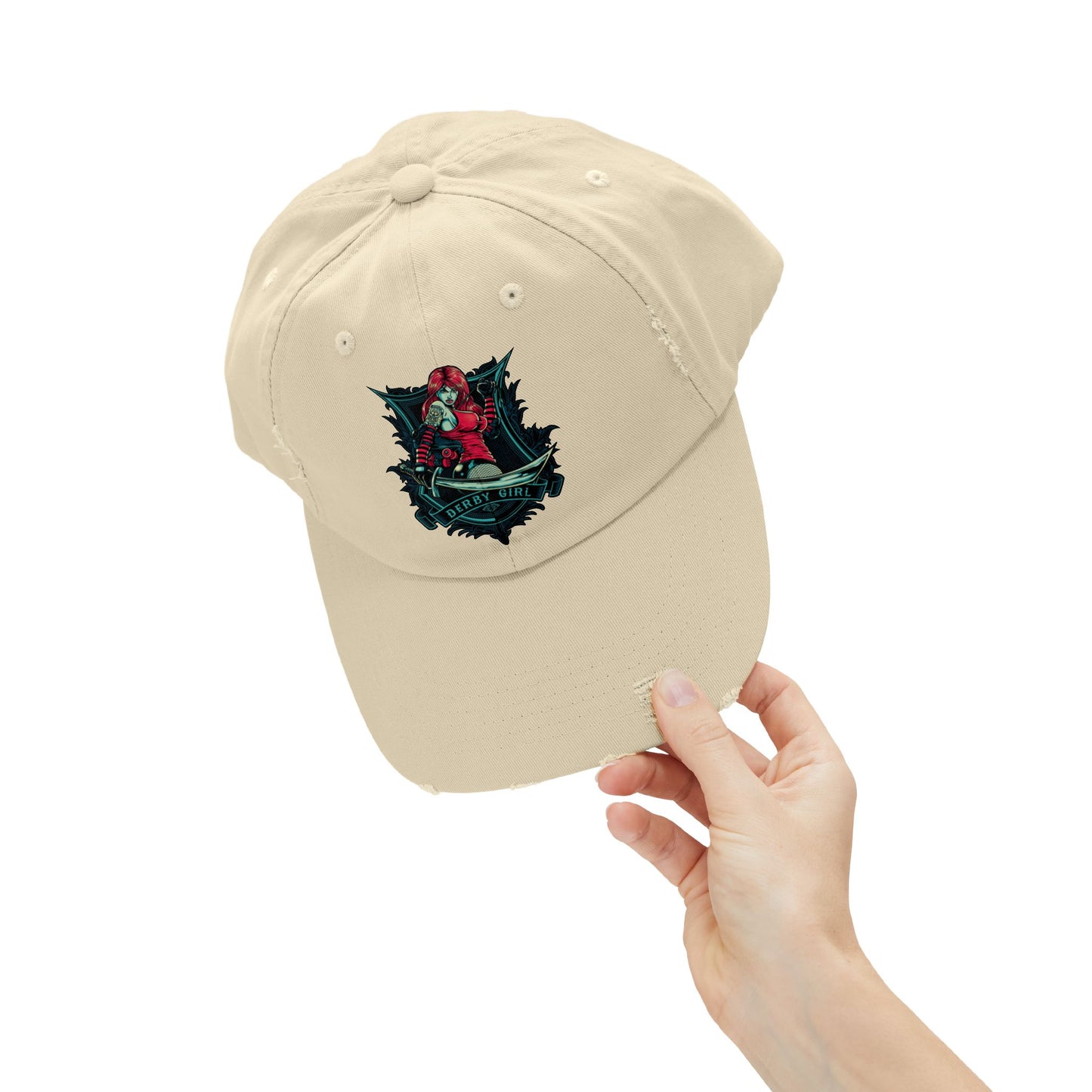 Unisex Vintage Sports Logo Cap, Cap with Sports Logo, Cap with Band Logo