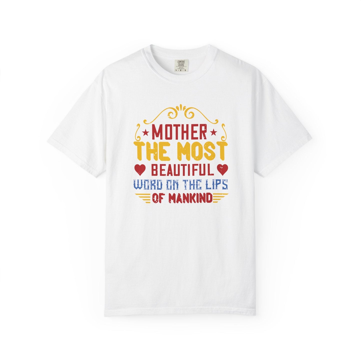 Mom T-shirt Mother Day Mama Tee Unisex Comfort Colors Garment-Dyed Cotton h84