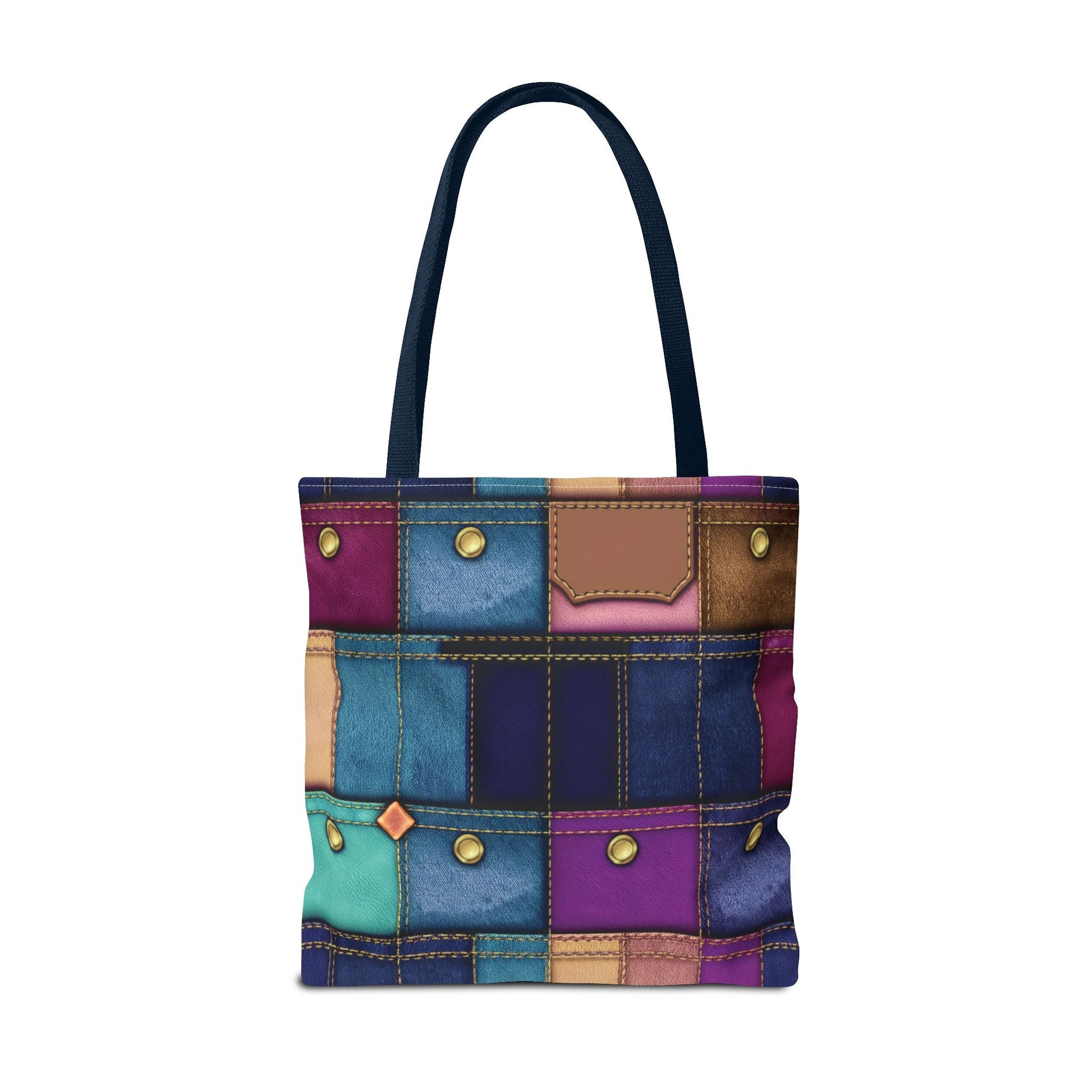 Denim Canvas Bag, Tote Bag Denim Printify