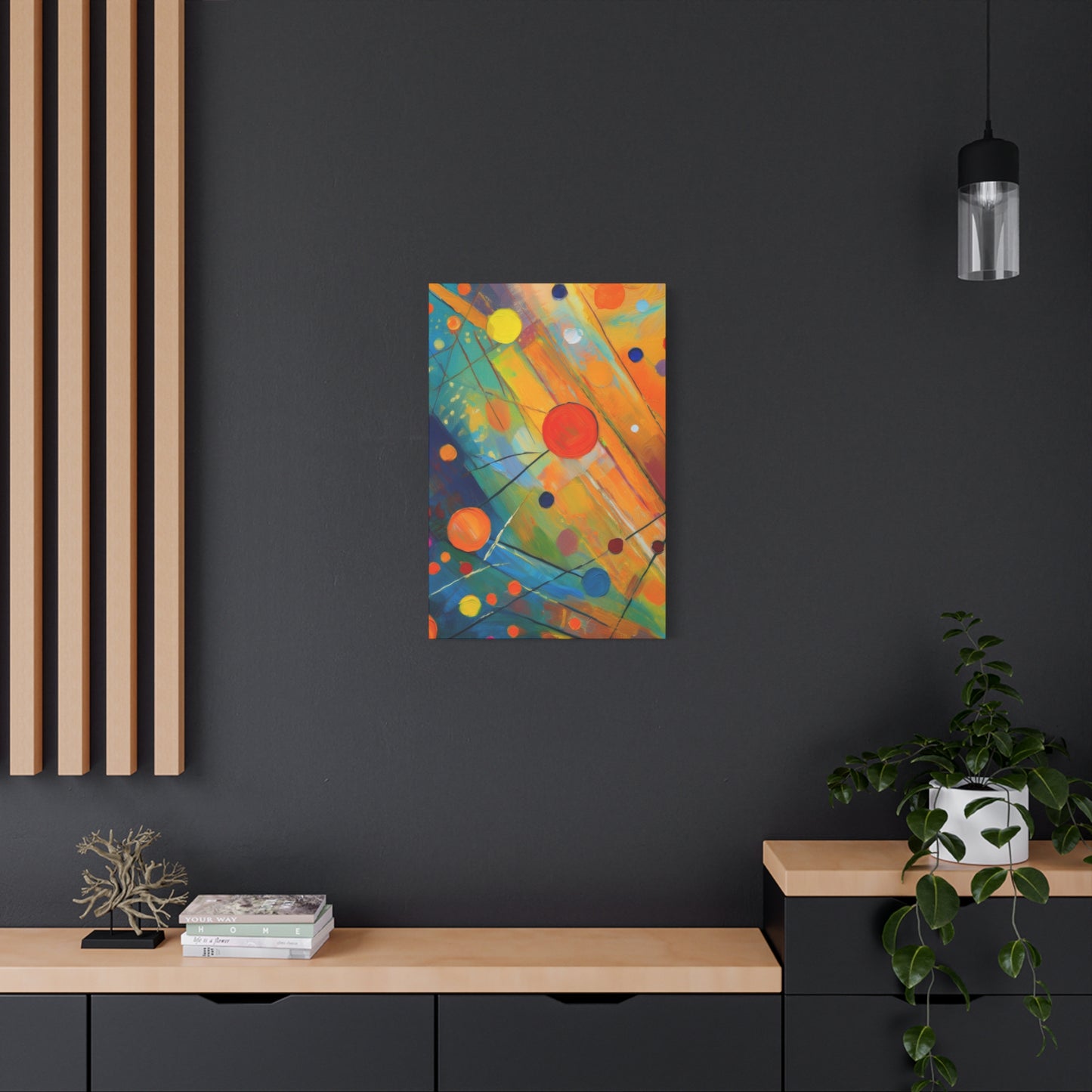 Abstract Oil Painting Print Canvas 20x24,20x30,24x30 24x32,24x36,30x40 32x48,36x48,40x60 Pine-Wood Inner Frame ABS-141