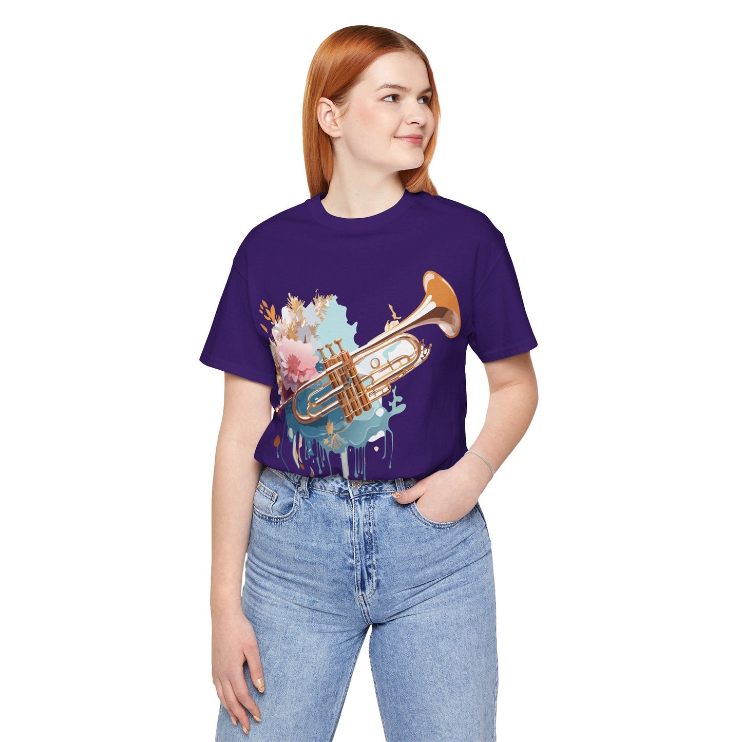 Unisex Graphic T Shirt Adelpha Music Tee Vintage Inspired Art Design Short Sleeve