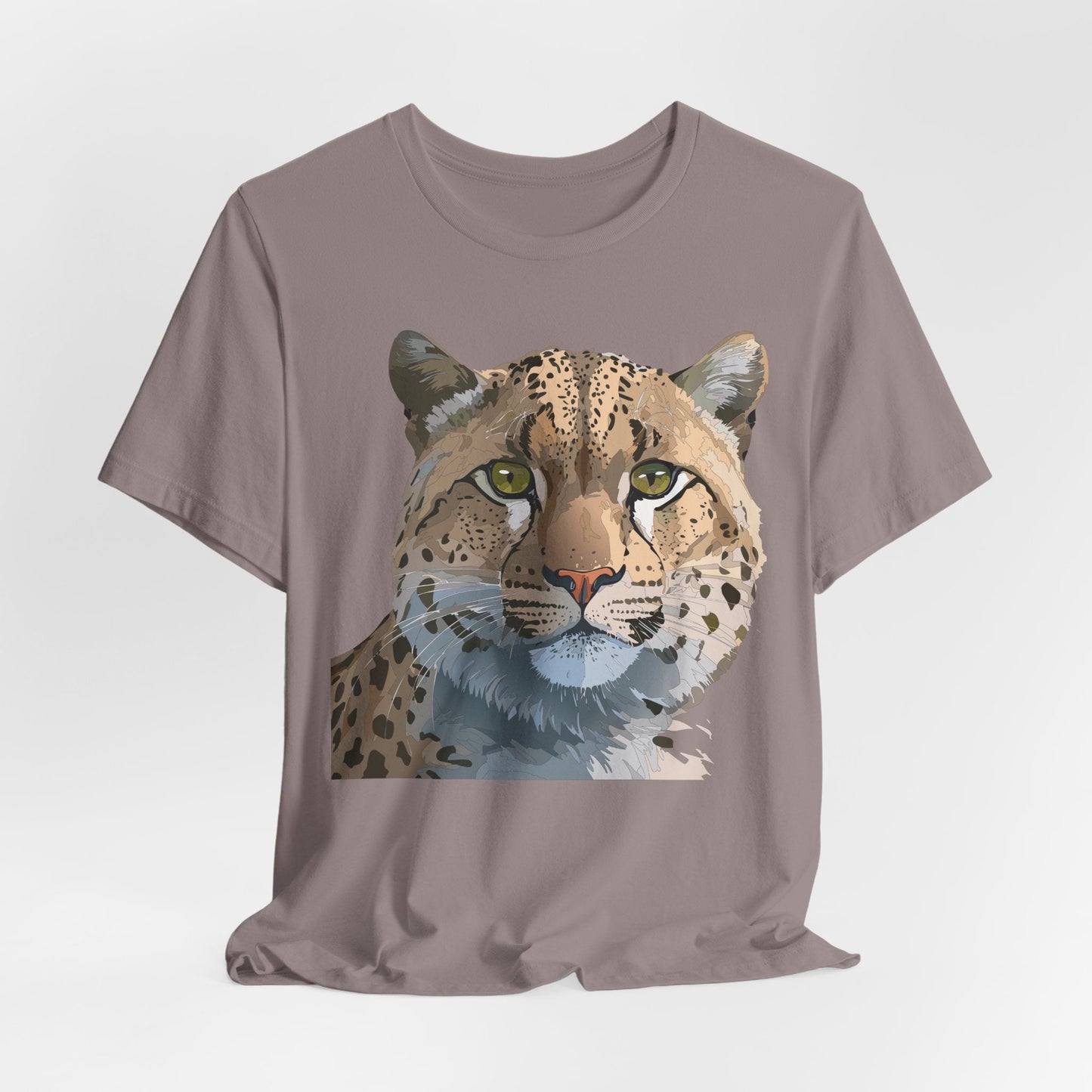 Unisex Animal Shirt With Animals Art Design Tee Short Sleeve Wildlife Print Tee Shirt