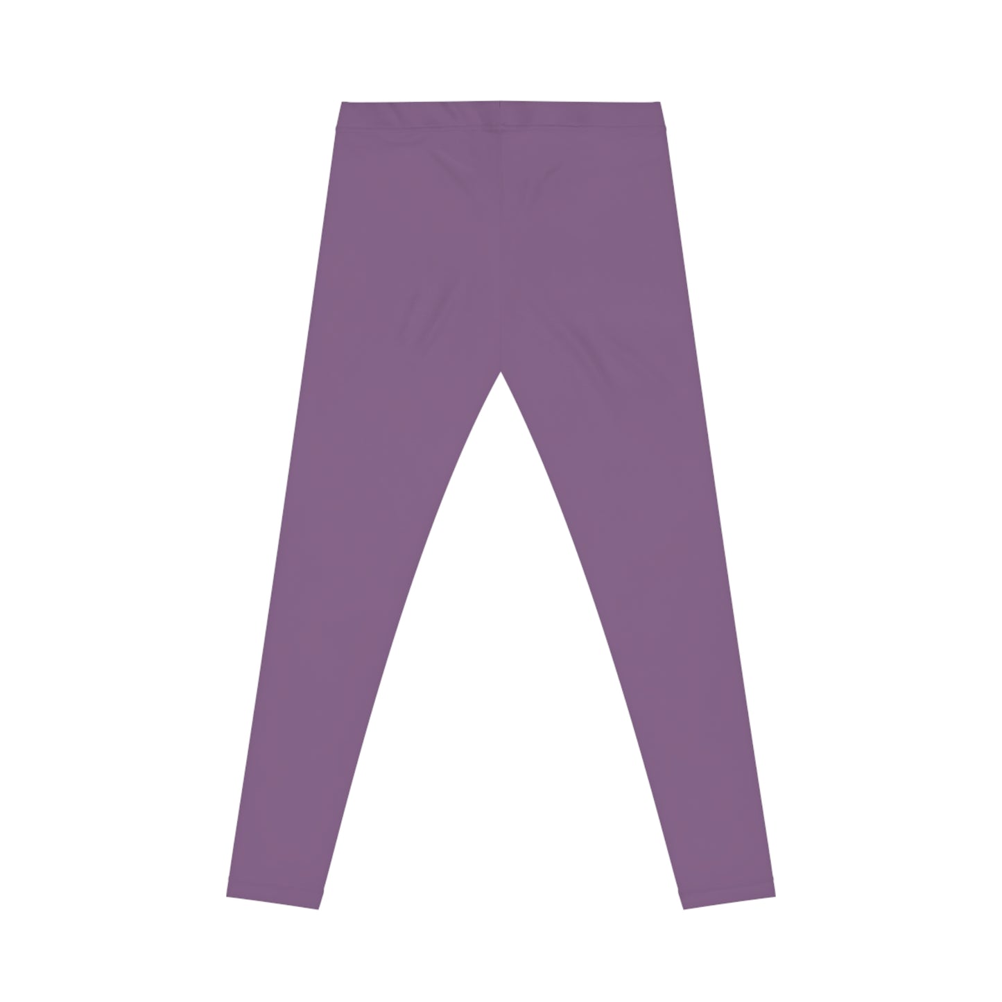 Dusty Lavender Color Women's Poly-Span Casual Leggings XS-2XL