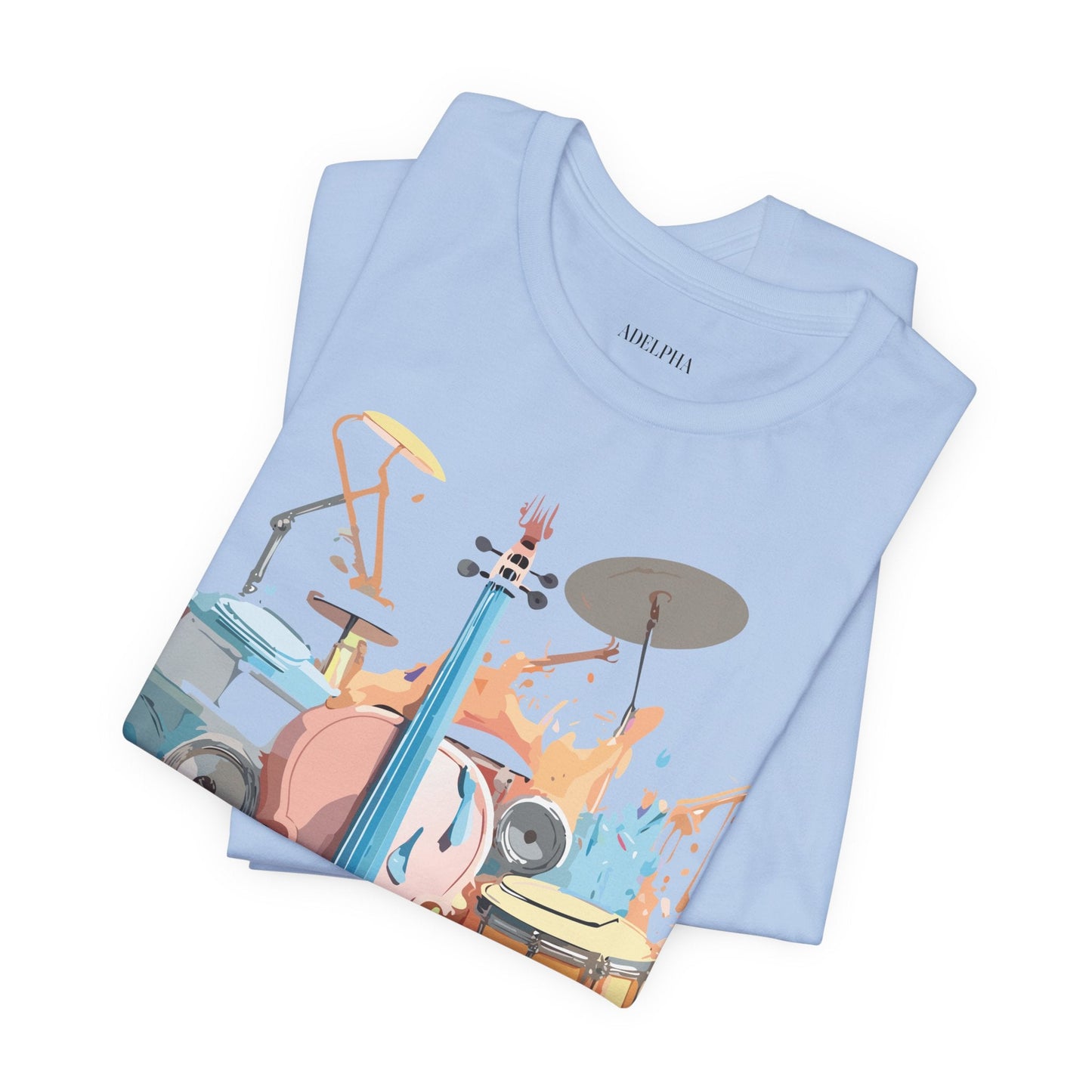 Adelpha Graphic Tee Unisex Short Sleeve Shirt With Vintage Inspired Artwork Design