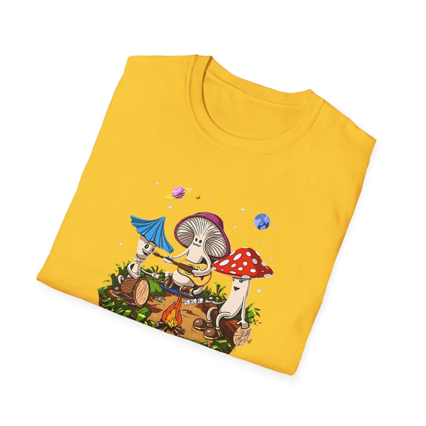 Mashroom Tee Shirt Unisex Funny Mashroom Design Gildan Softstyle 64000 Tee Softstyle Comfort