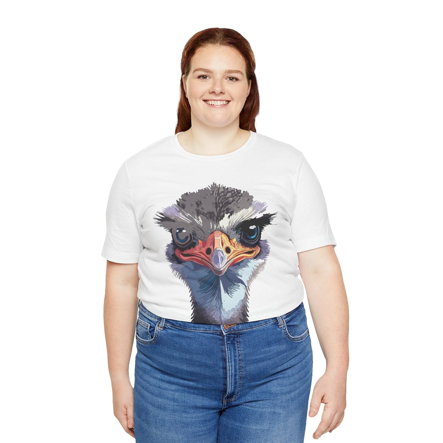 Unisex Animal Tee Shirt With Art Design Wild Animals Shirt Gildan Softstyle 64000