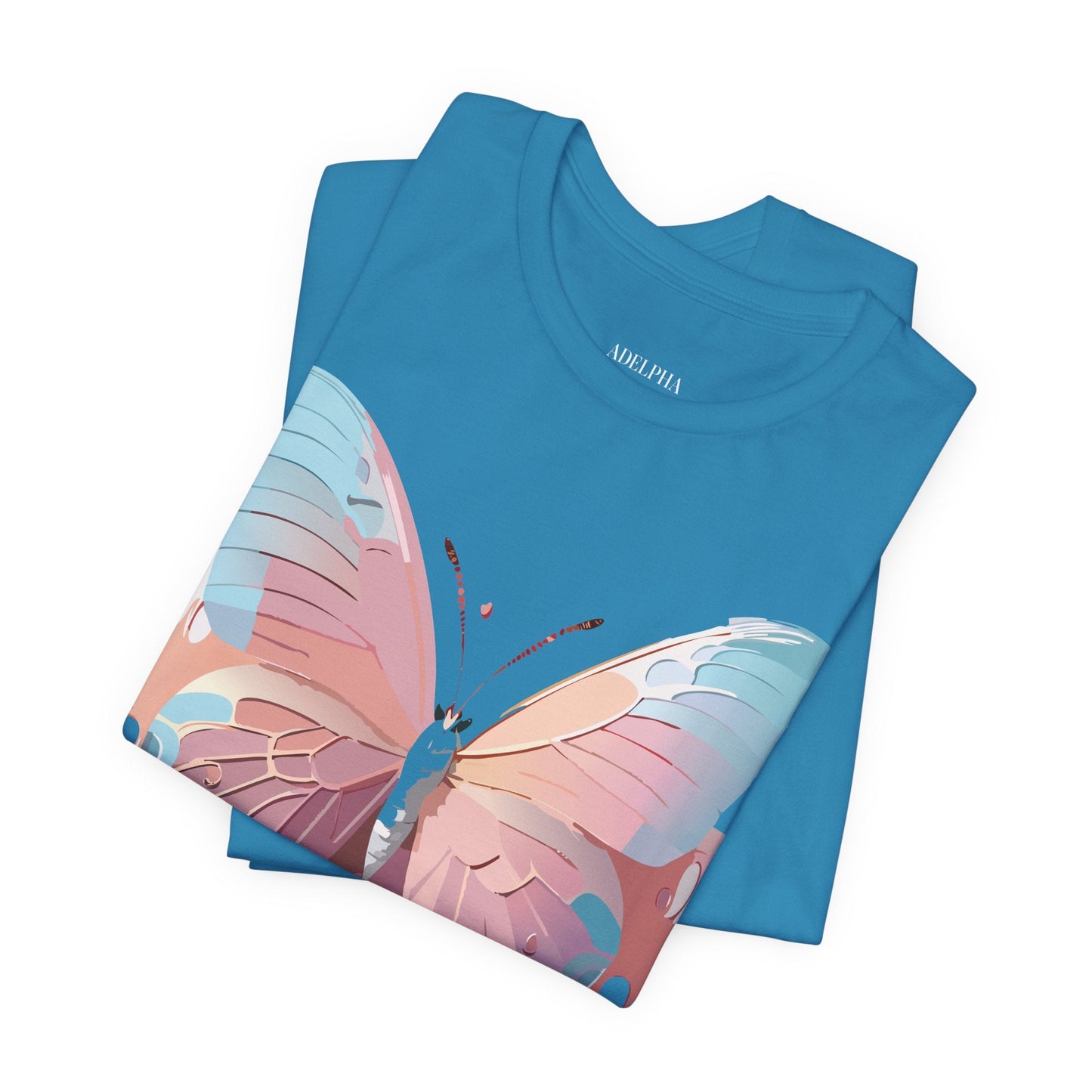 Butterfly Graphic Tee Unisex Adelpha Vintage Inspired Art Design Shirt
