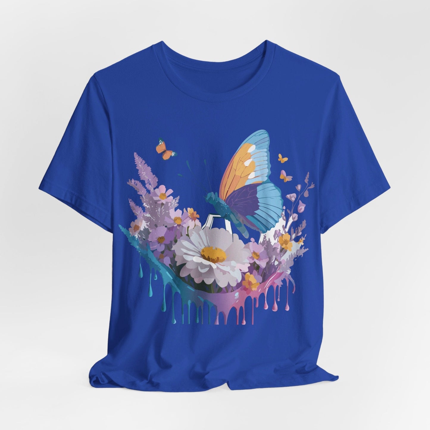 Adelpha Vintage Inspired Graphic Tee Unisex Short Sleeve Shirt