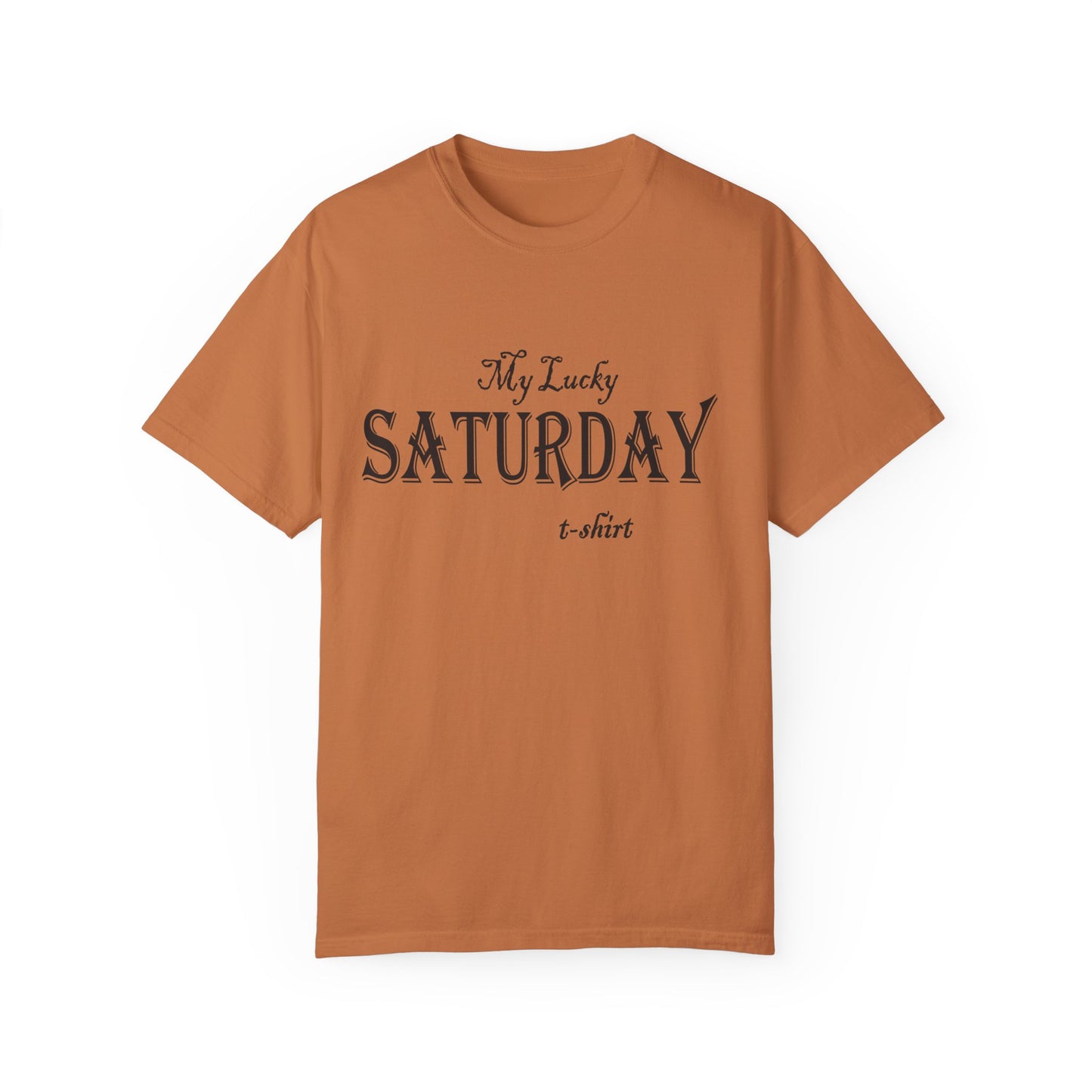 Unisex T-shirt with weekdays design