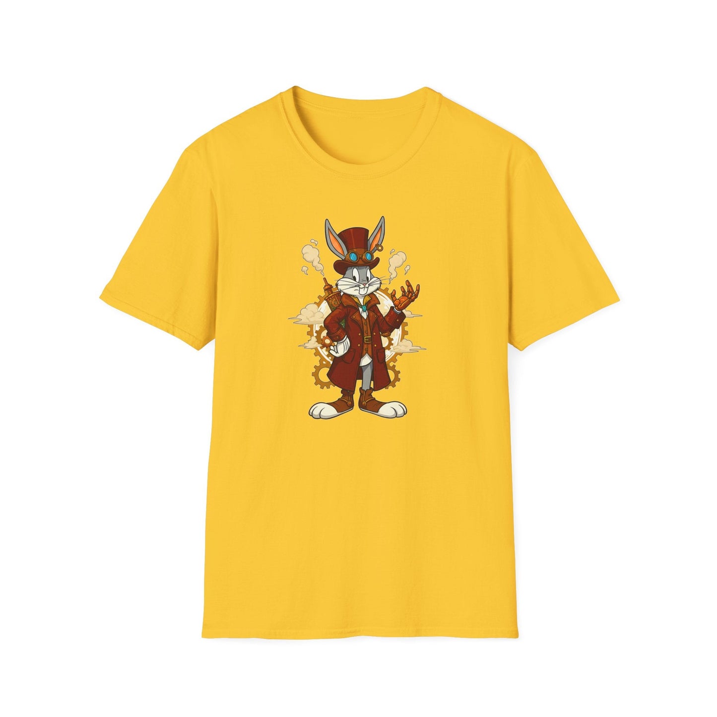 Bugs Bunny Shirt Cartoon T Shirt Unisex Gildan Softstyle 64000 Cotton Tee For Animation Fans