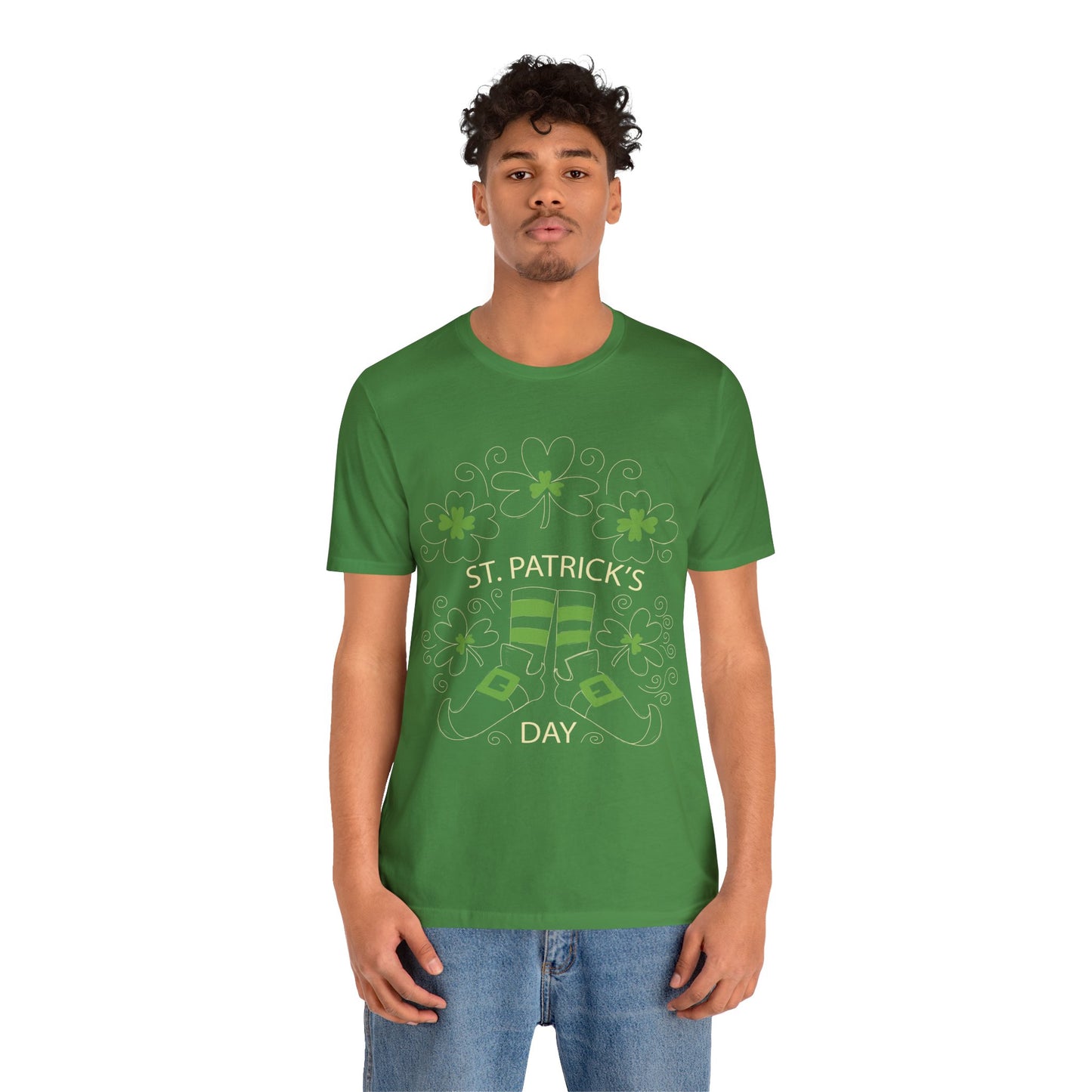 Unisex Cotton Tee Shirt with Lucky Prints