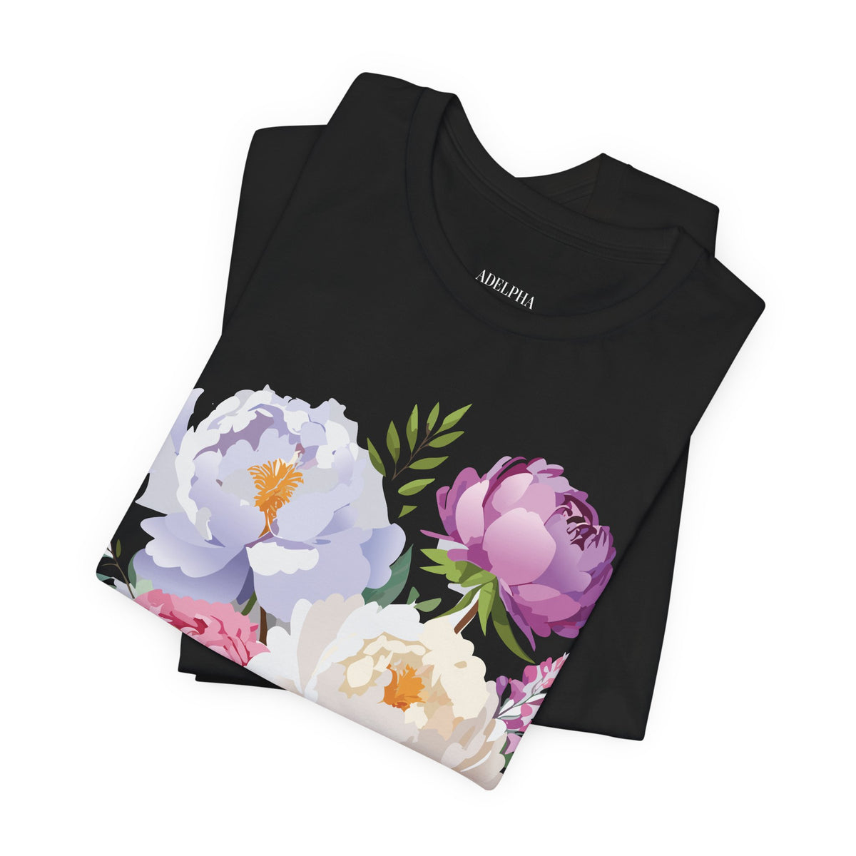 Floral Graphic Tee Shirt - Bella+Canvas Unisex 100 Cotton 27