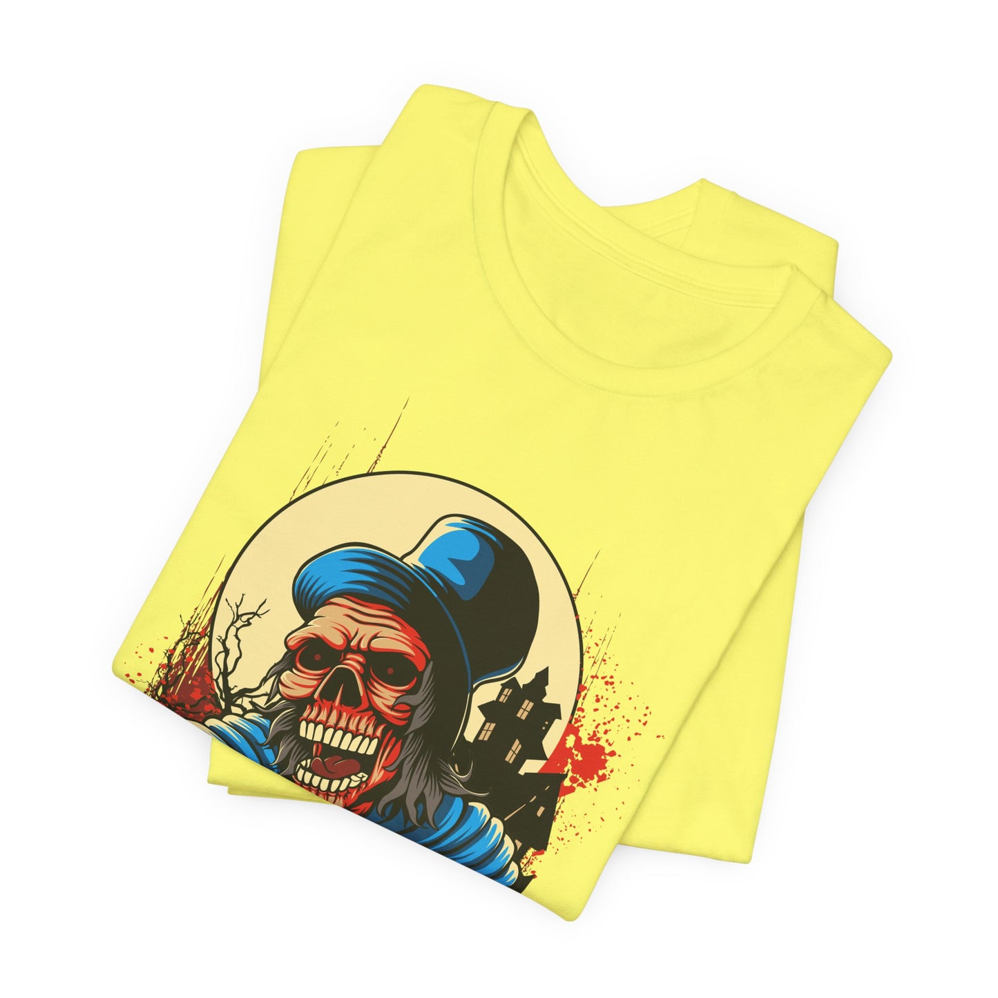 Skull Graphic Design Tee, Skull Shirt, Vintage Tees, Art Design T-Shirt, Graphic Tee, Art Shirts - 1