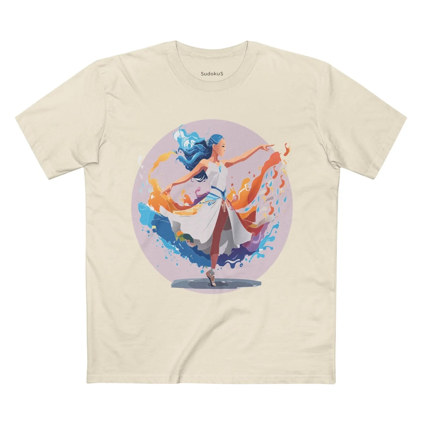 Dancer Graphic Unisex 100 Cotton Staple Tee 11