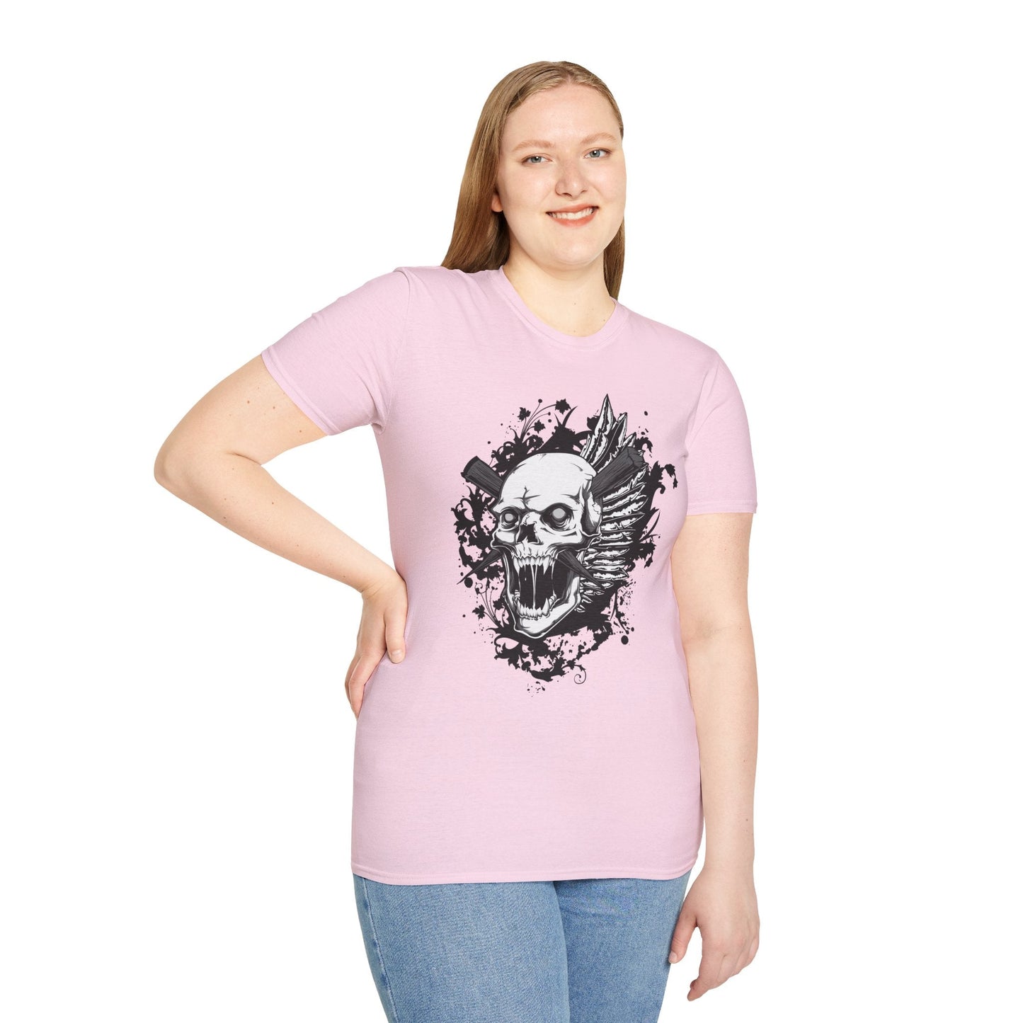Art Design Graphic Tee Shirt Unisex Softstyle Gildan 64000 100 Percent Ring Spun Cotton
