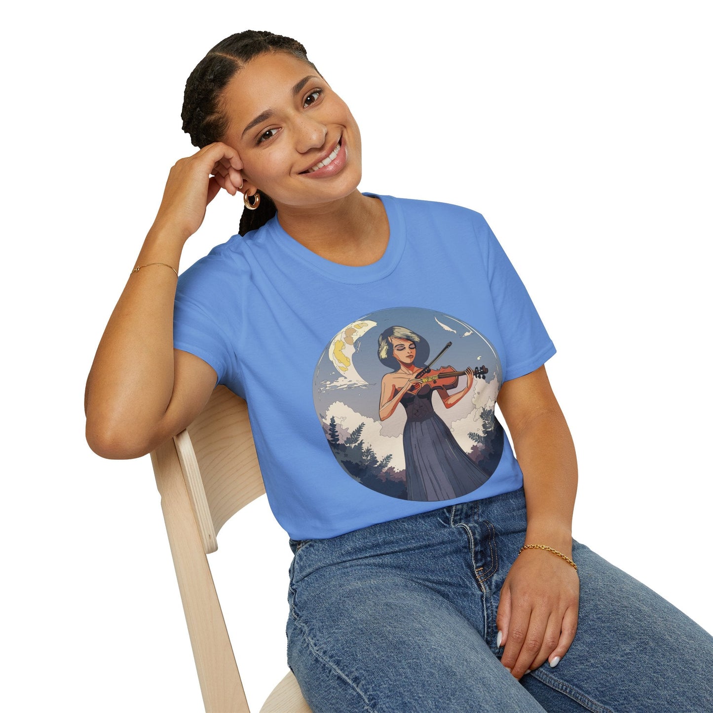 Womens Graphic T Shirts Art Design Shirt For Women Cotton Tee Comfortable Everyday Wear