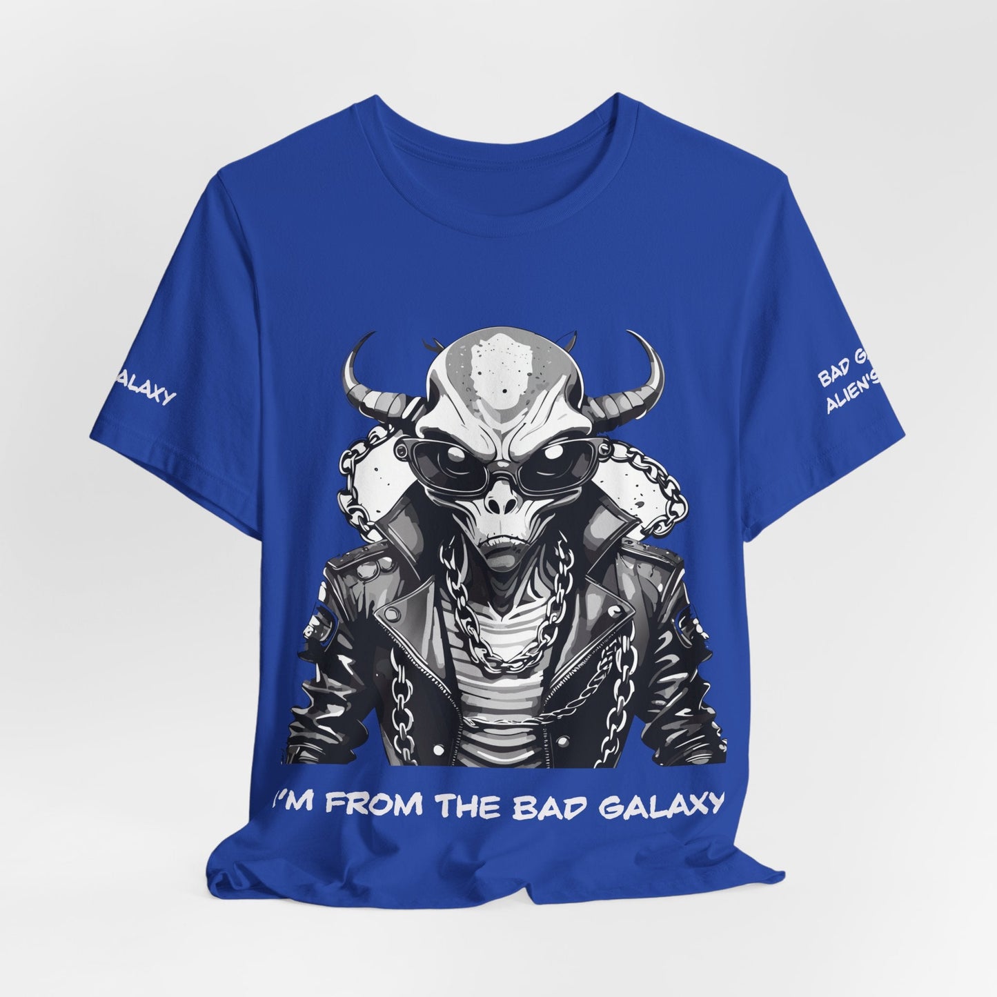Alien Tee Shirt From Bad Galaxy 100 Cotton Made To Order With Eco Friendly Inks Free Shipping