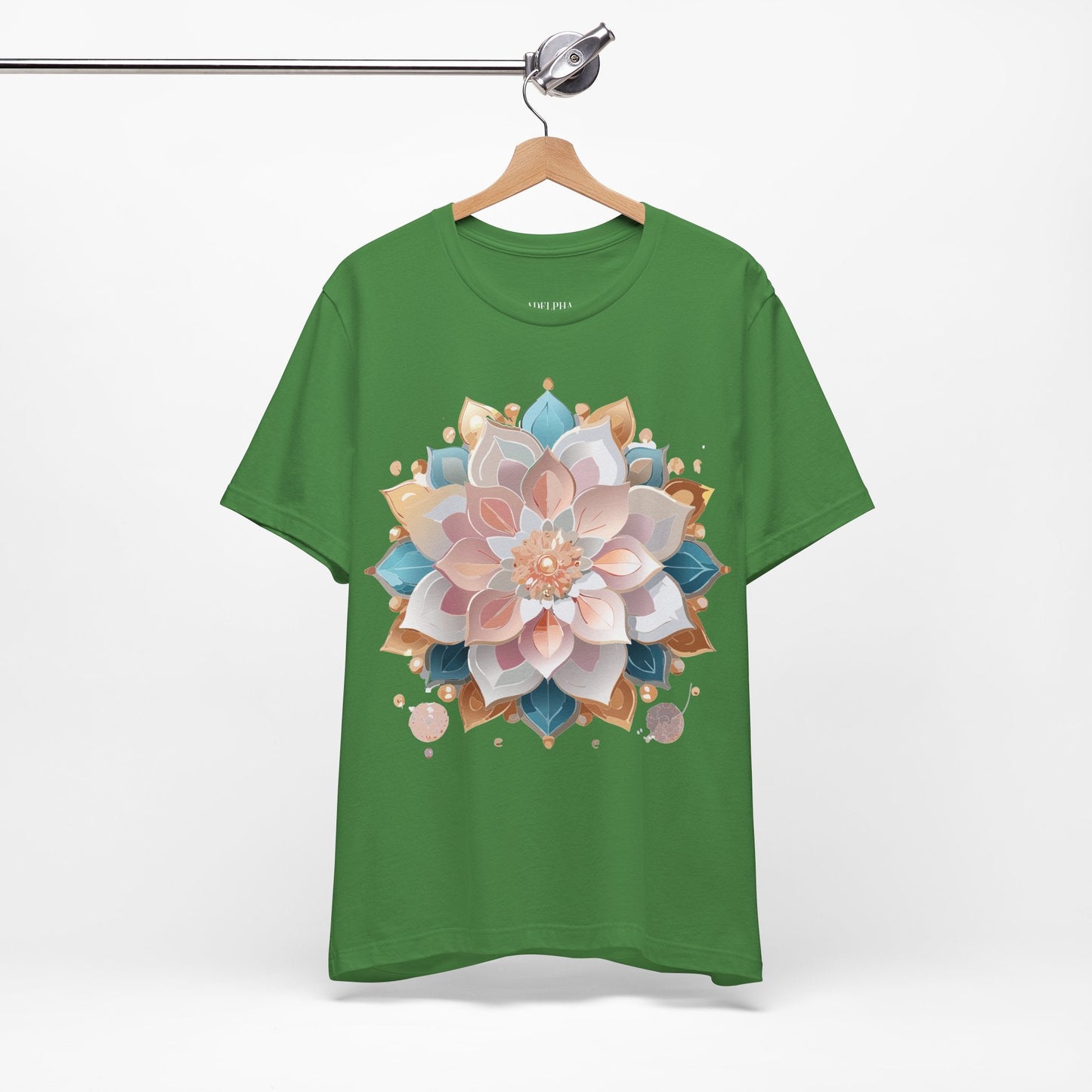 Adelpha Mandala Graphic Tee Unisex Jersey Short Sleeve Vintage Inspired Artwork Edition