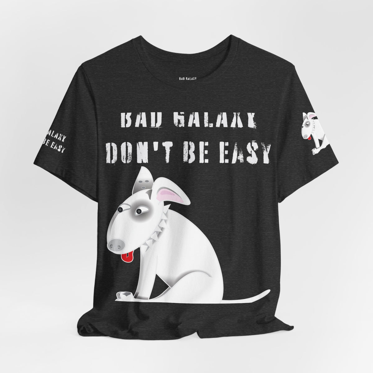 Funny Dog Graphic Unisex Cotton Bella+Canvas Tee with Art Design b90