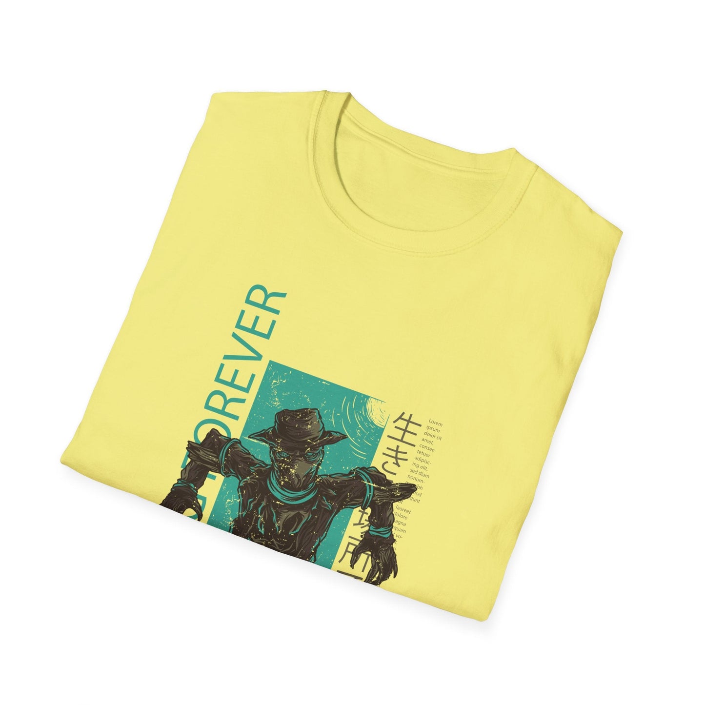 Unisex Art Design Graphic Tee Premium Gildan Softstyle 64000 Short Sleeve Cotton Shirt
