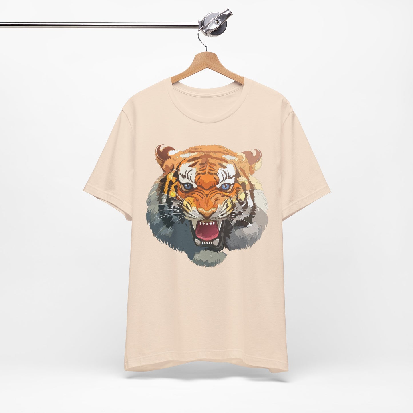 Tiger Shirt, Animal Shirt, T-Shirt with Tiger, Art Design Tee, Animal Tees, Safari T-Shirt, Graphic Design Tee 14