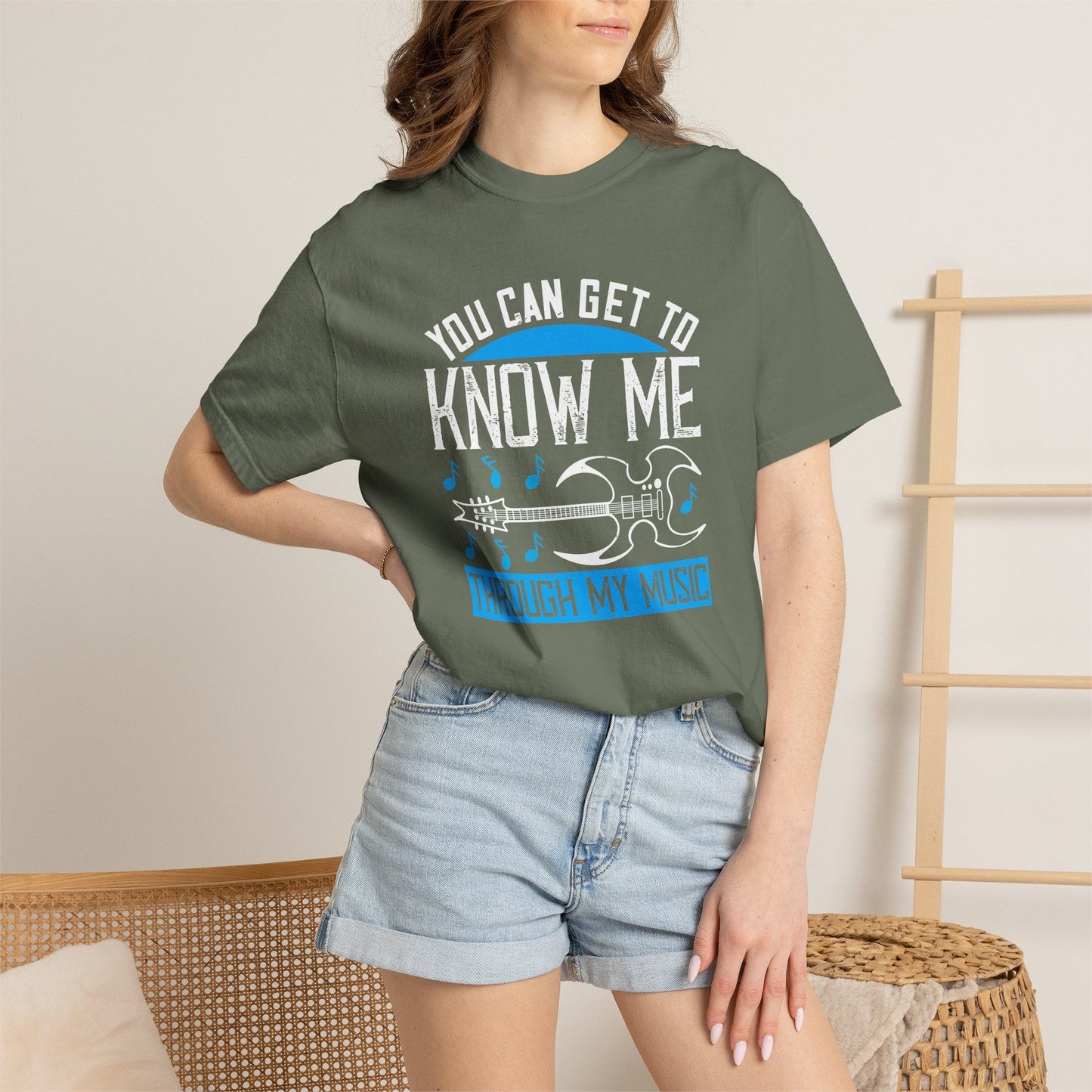 Music Graphic Design Unisex Cotton T-shirt m1