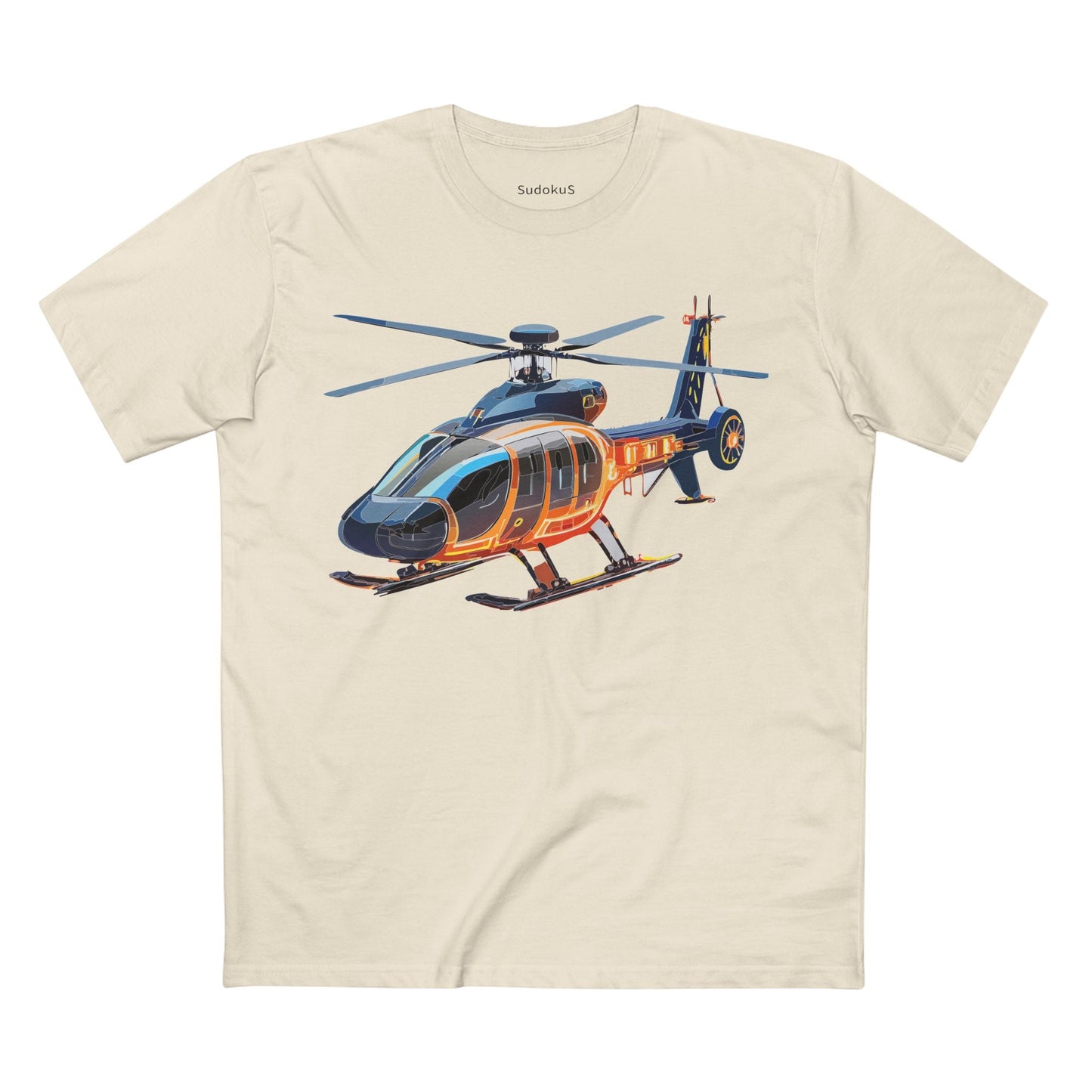 Chopper Graphic Unisex 100 Cotton Staple Tee 10
