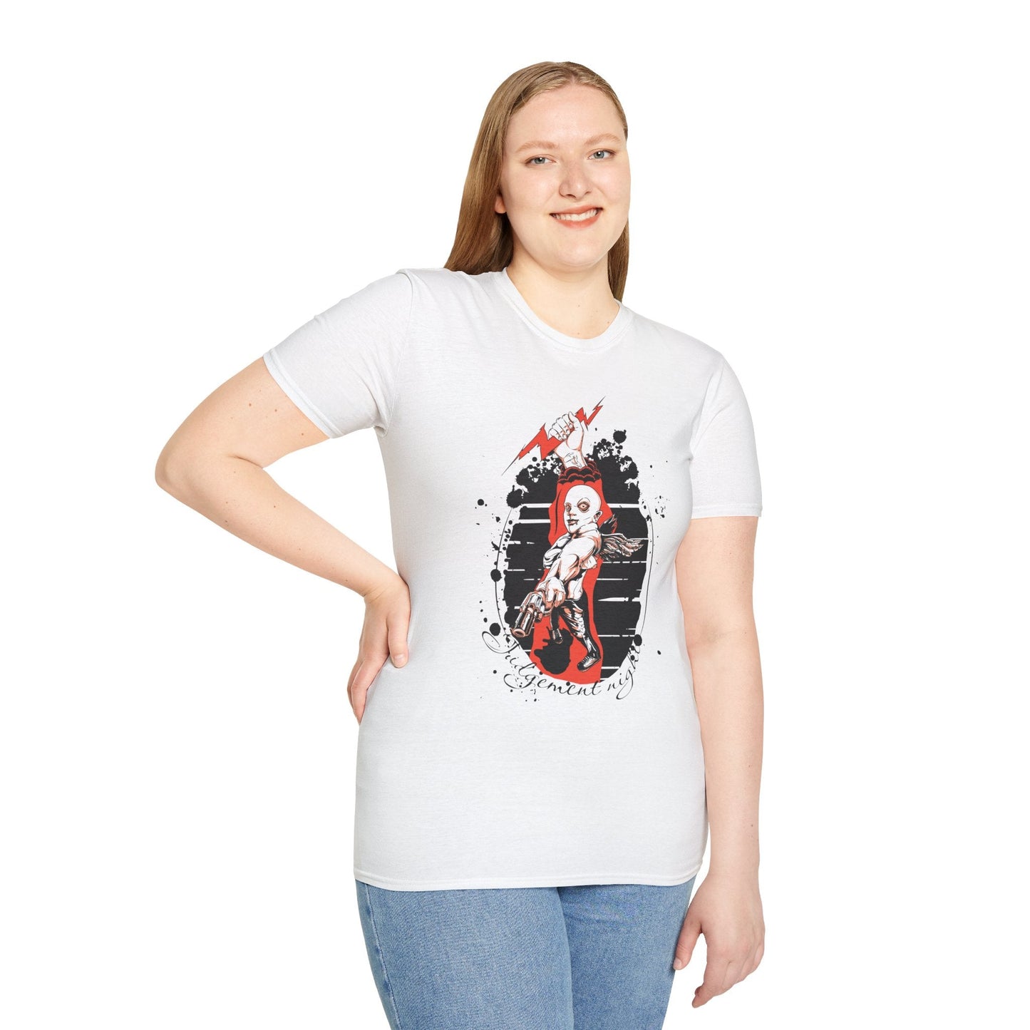 Gildan Softstyle Art Design Graphic Tee Shirt Unisex 100 Percent Ring Spun Cotton
