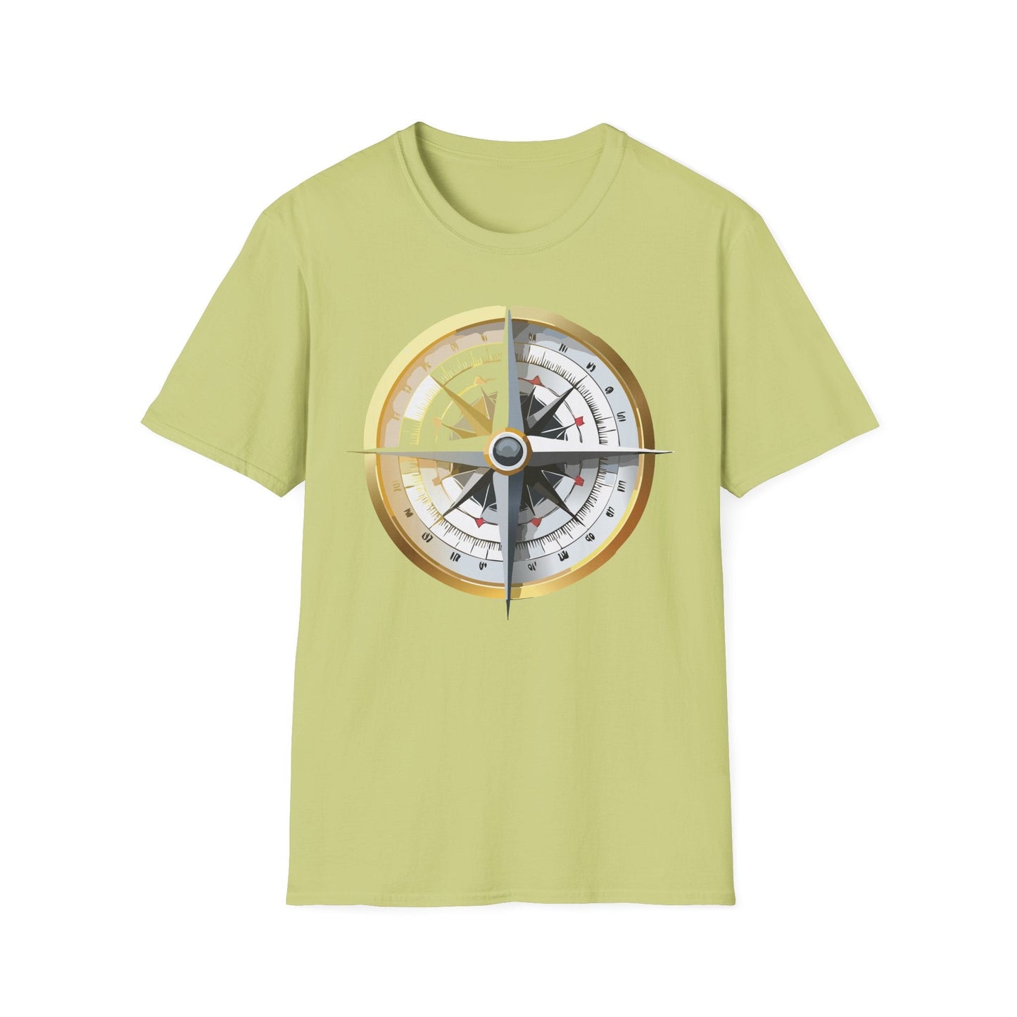 Compass Navigator Graphic Tee Unisex 100 Cotton 14