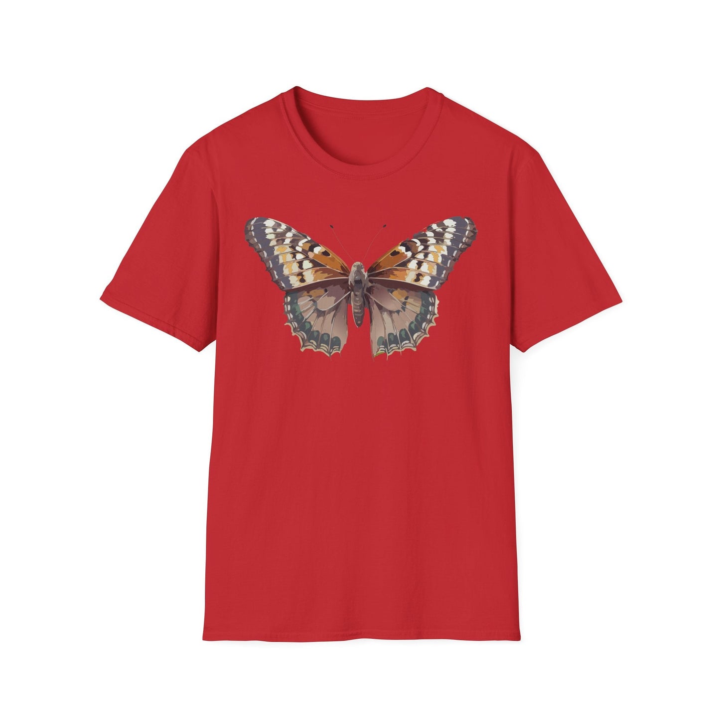 Monarch Butterfly Shirt Unisex T Shirt Design Gildan Softstyle 64000 100 Percent Ring Spun Cotton