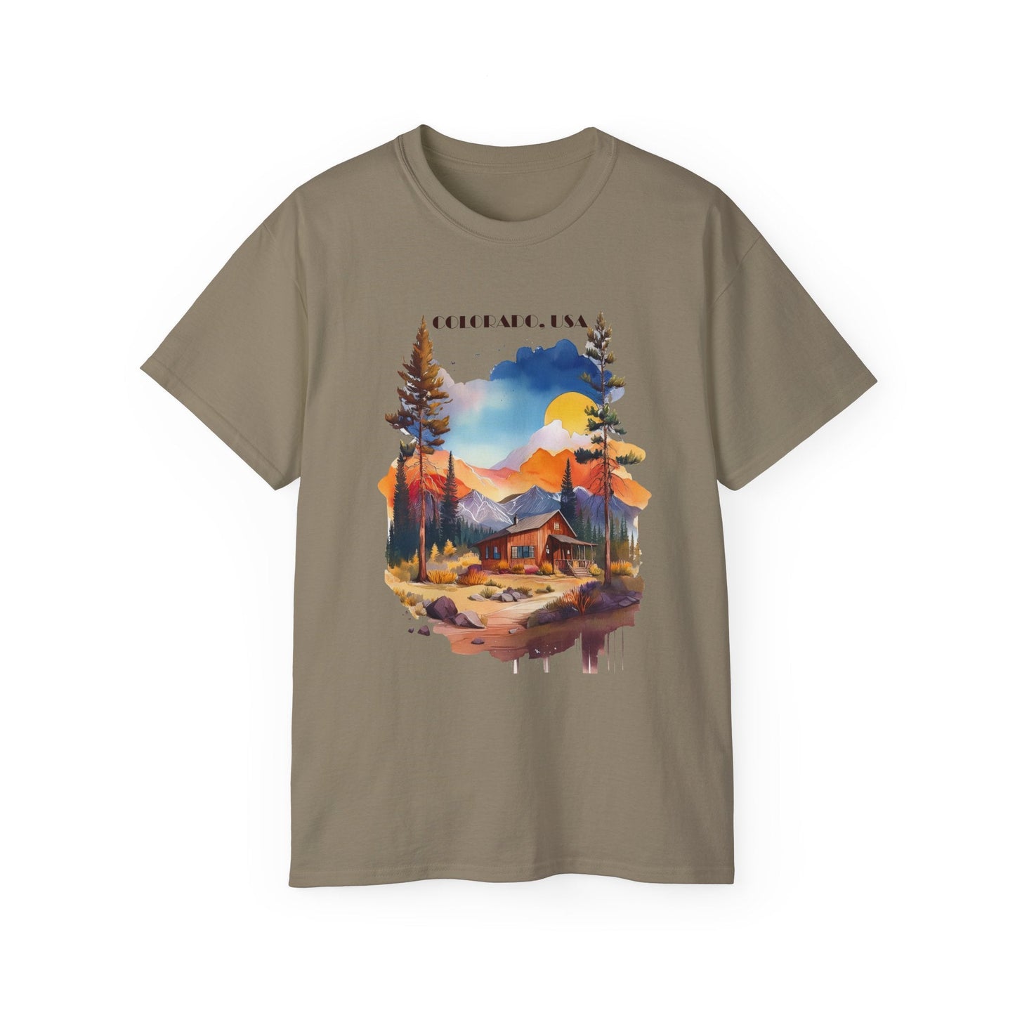 Colorado Graphic Unisex Cotton T‑Shirt 2