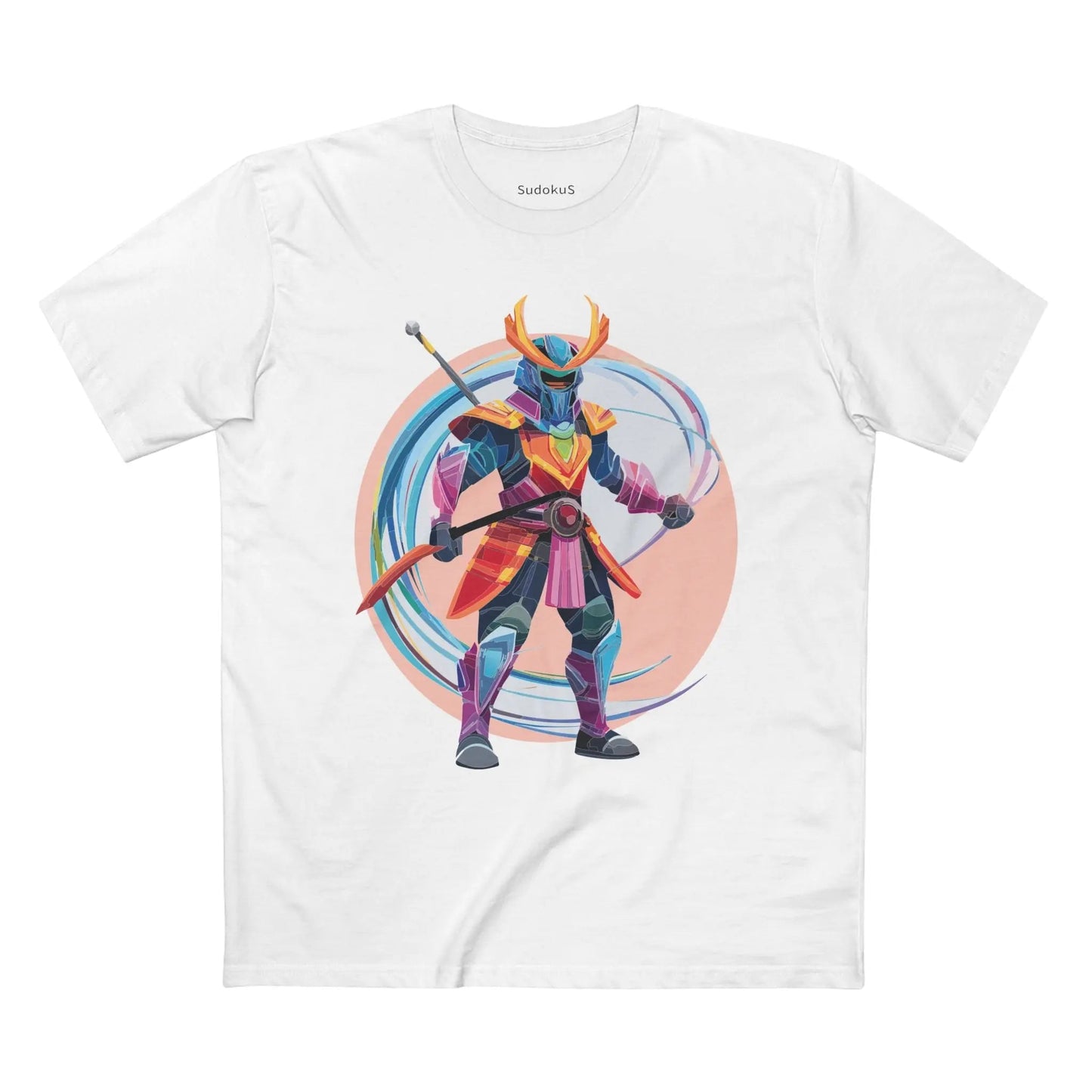 Samurai Graphic Unisex 100 Cotton Staple Tee 21