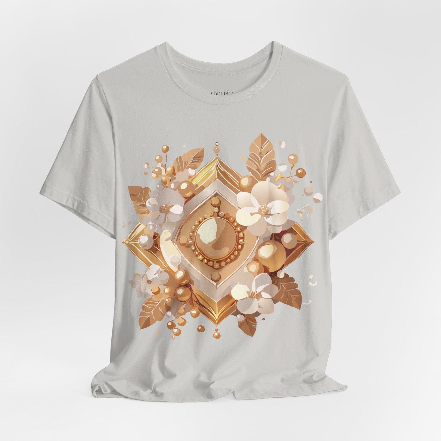 Jewelry Graphic Unisex 100 Cotton Vintage Treasure Art T-Shirt 28