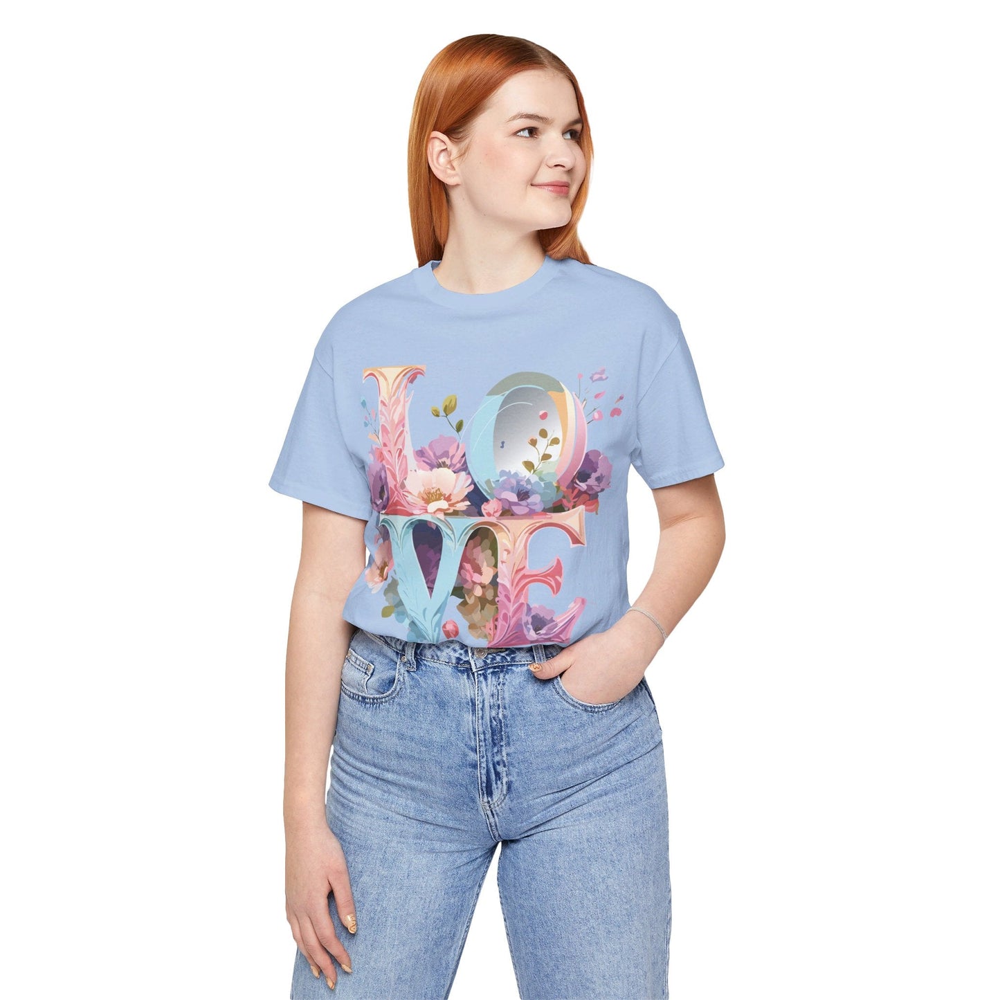 Adelpha Valentine Graphic Tee Unisex Short Sleeve Vintage Inspired Art Design for Everyday Wear