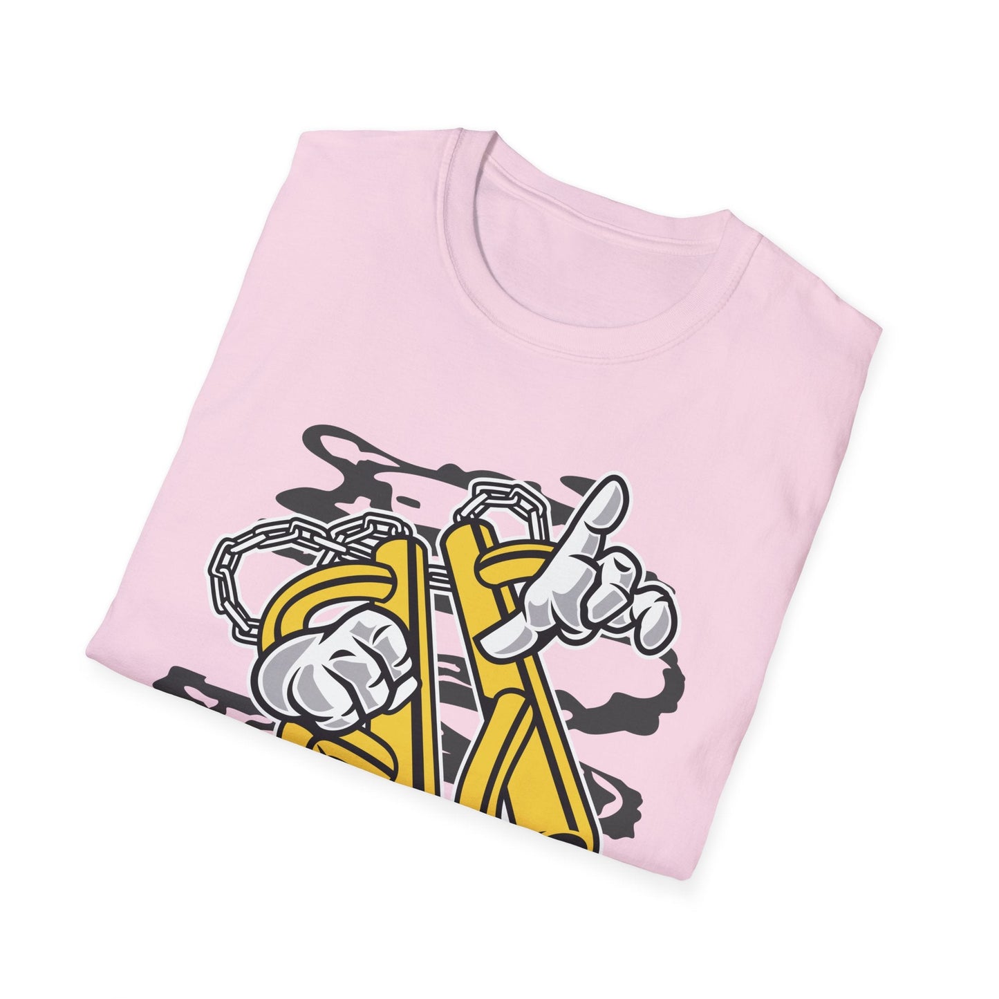 Cartoon T Shirt Animation T Shirt Funny Tee Unisex Softstyle 100 Percent Cotton 64000