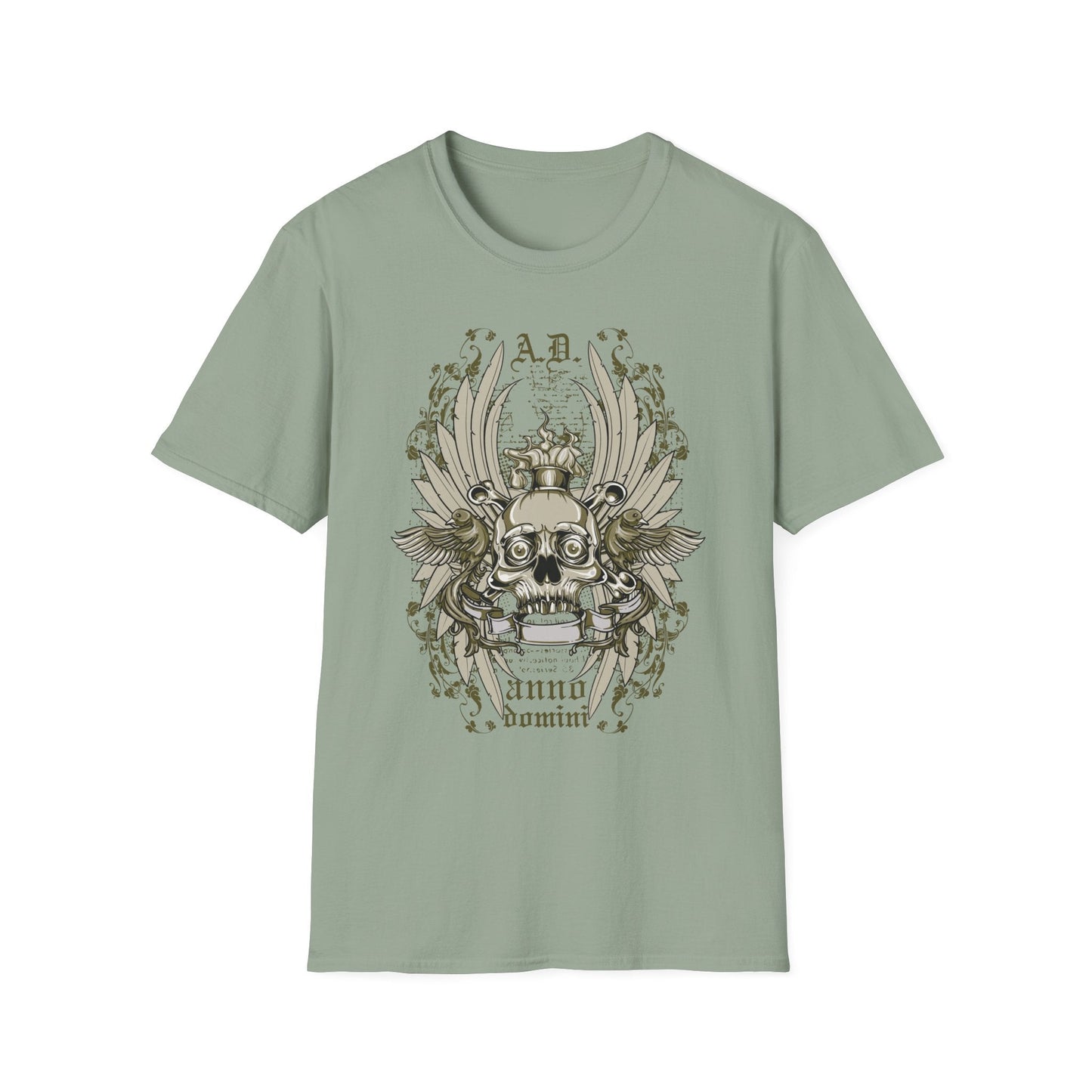 Unisex Art Design T Shirt With Graphic Artwork Softstyle Gildan 64000 Tee Premium Cotton