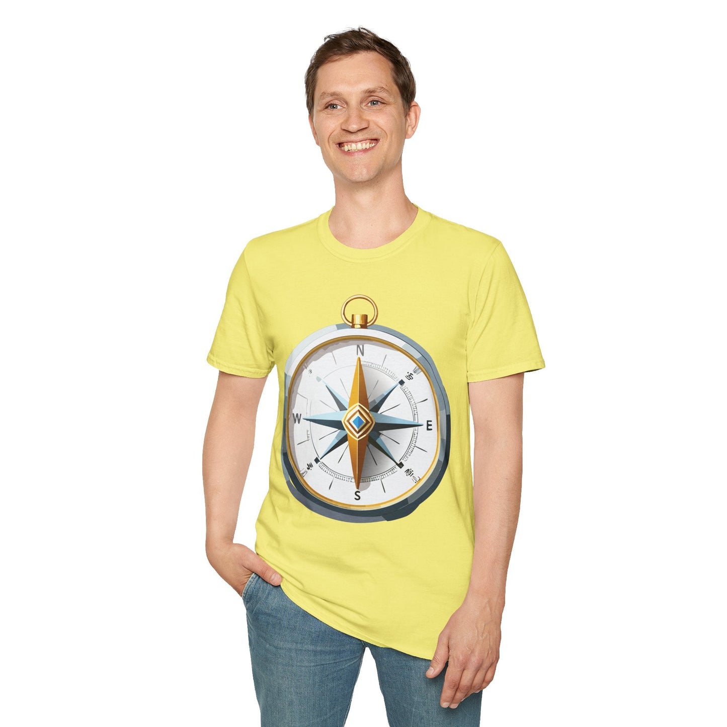 Compass Navigator Graphic Tee Unisex 100 Cotton 11