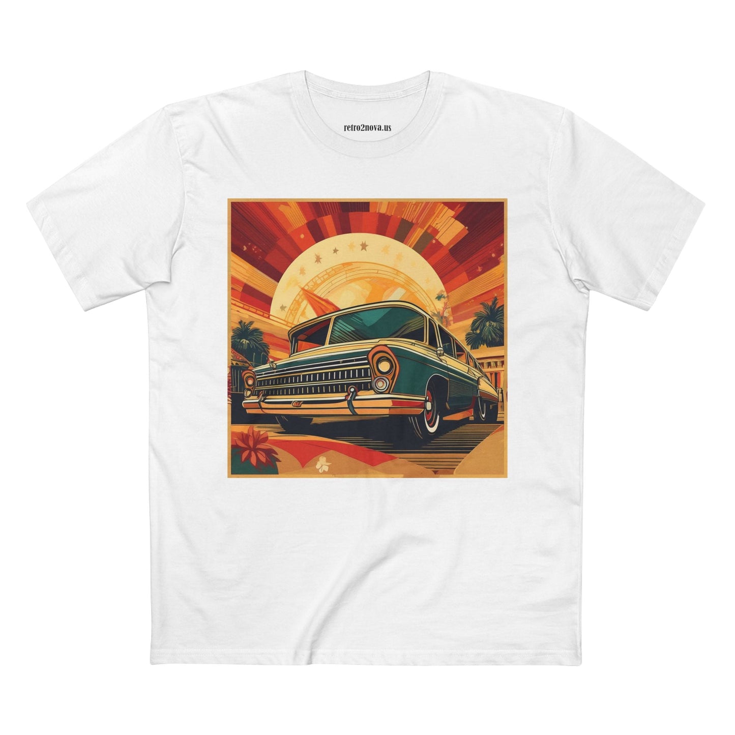Retro Car Shirts Vintage Car Shirts RC 17 Unisex Premium Cotton Tee With Original Art Design