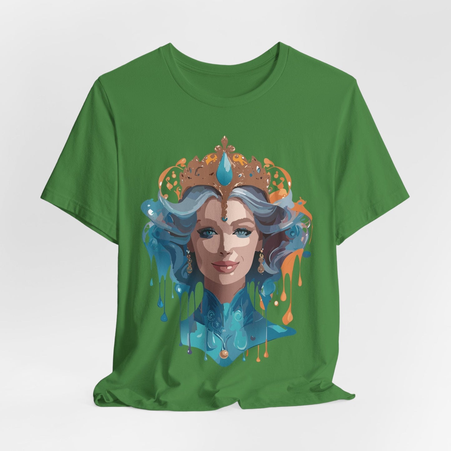 Queen Graphic Tee Unisex Adelpha Vintage Artwork Short Sleeve Premium Casual Wear