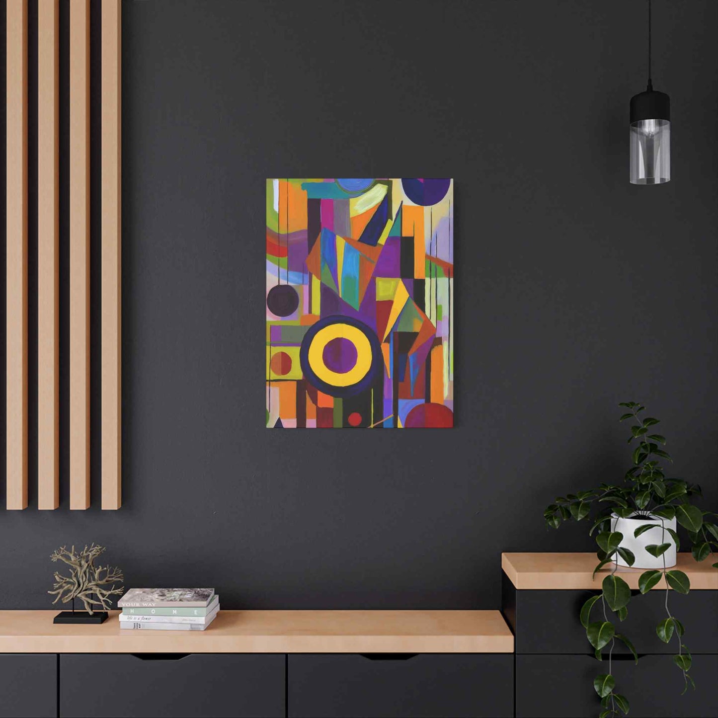Abstract Painting Print Canvas 20x24,20x30,24x30, 24x32,24x36,30x40, 32x48,36x48,40x60 Pine-Wood Inner Frame ABS-2