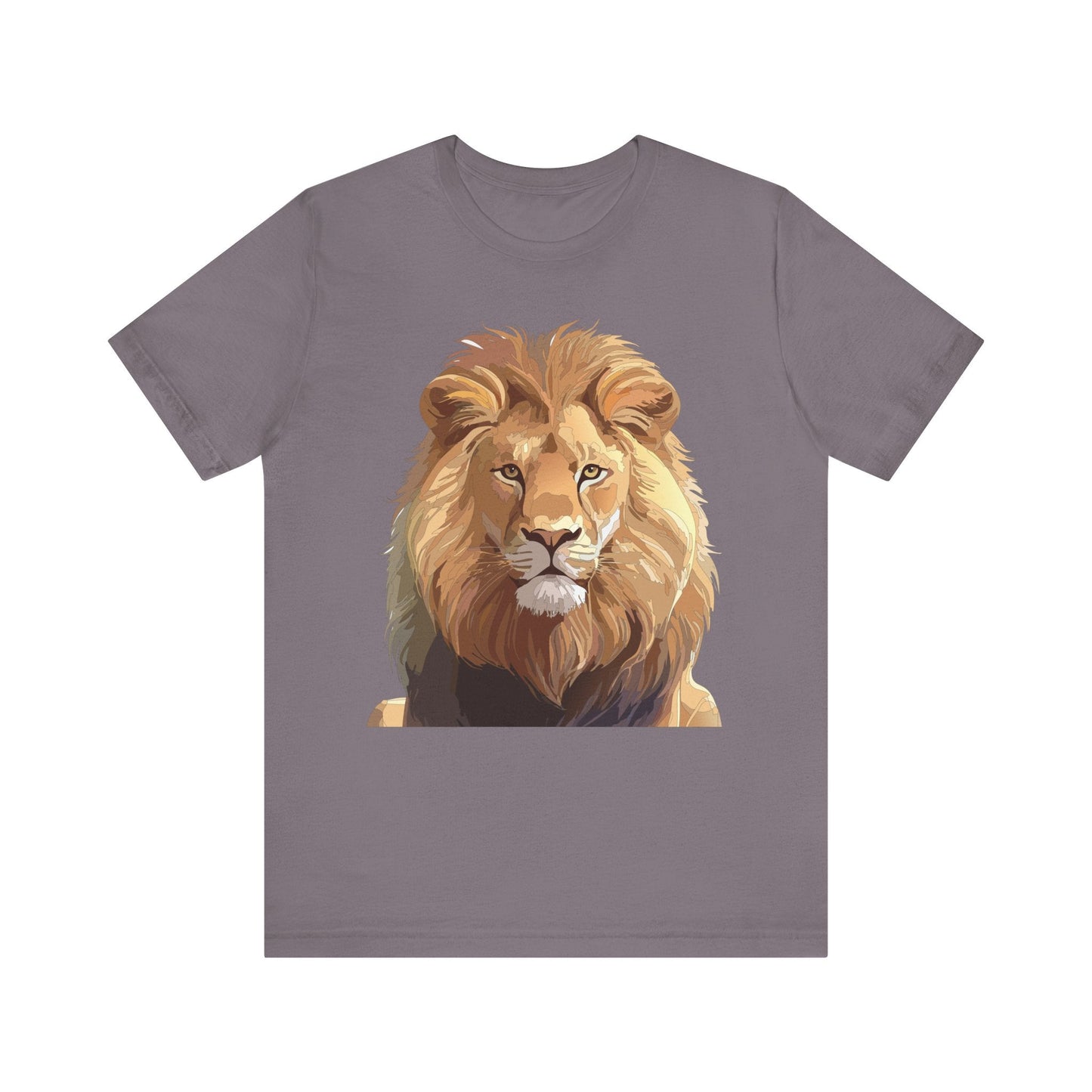 Unisex Animal Art Tee Shirt With Wild Animals Design Gildan 64000 Softstyle Cotton