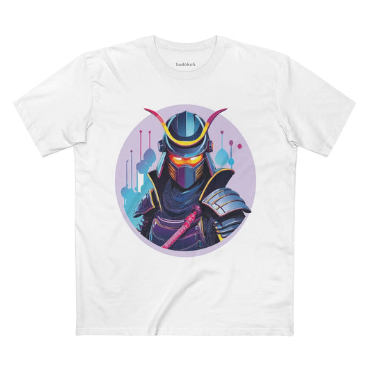 Samurai Graphic Unisex 100 Cotton Staple Tee 15