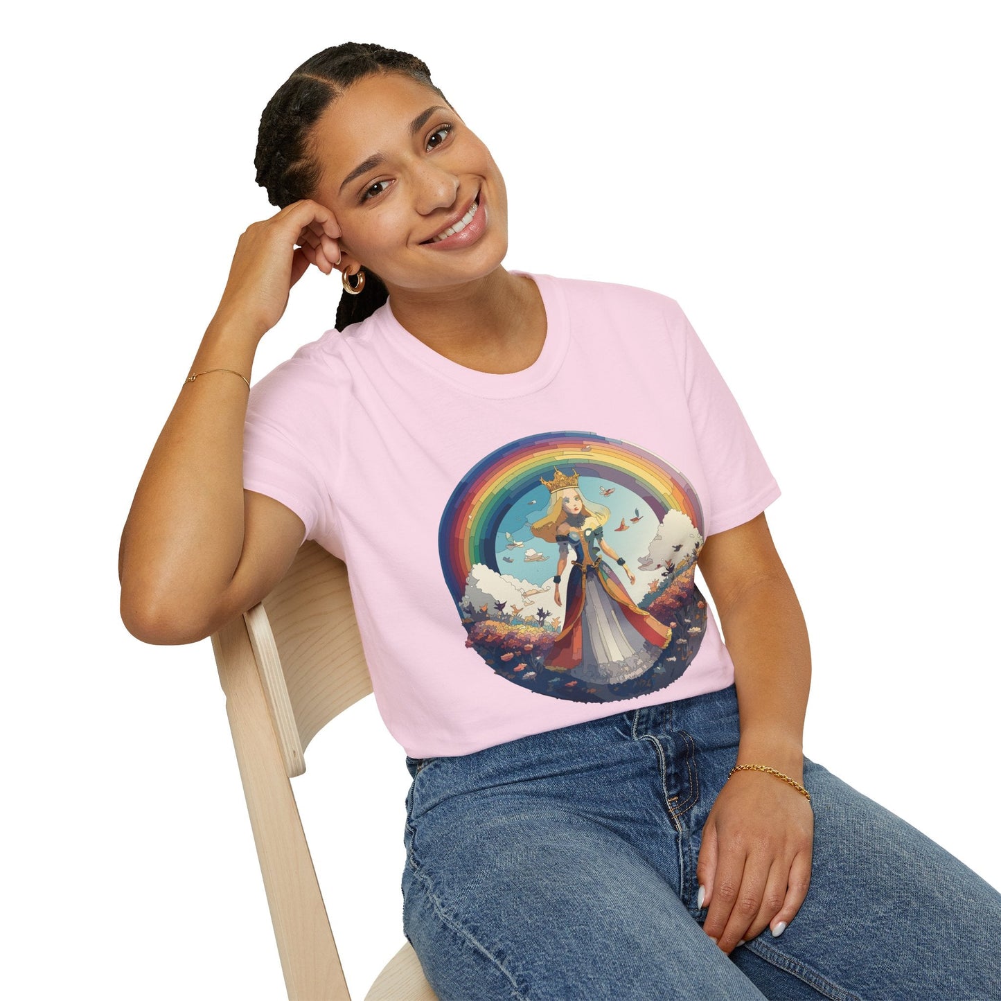 Womens Graphic T Shirts Art Design Shirt Unisex Softstyle Tee 100 Percent Cotton Gildan 64000