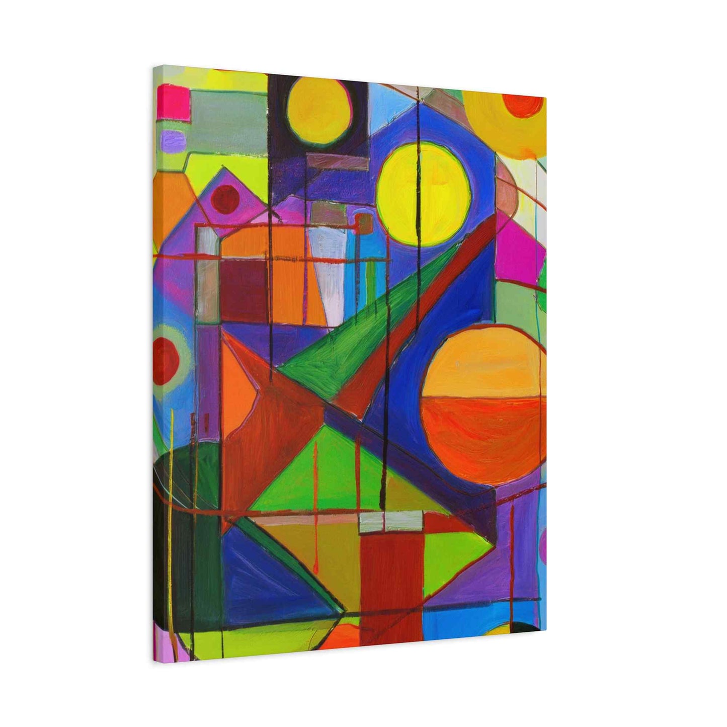 Abstract Painting Print Canvas 20x24,20x30,24x30, 24x32,24x36,30x40, 32x48,36x48,40x60 Pine-Wood Inner Frame ABS-5