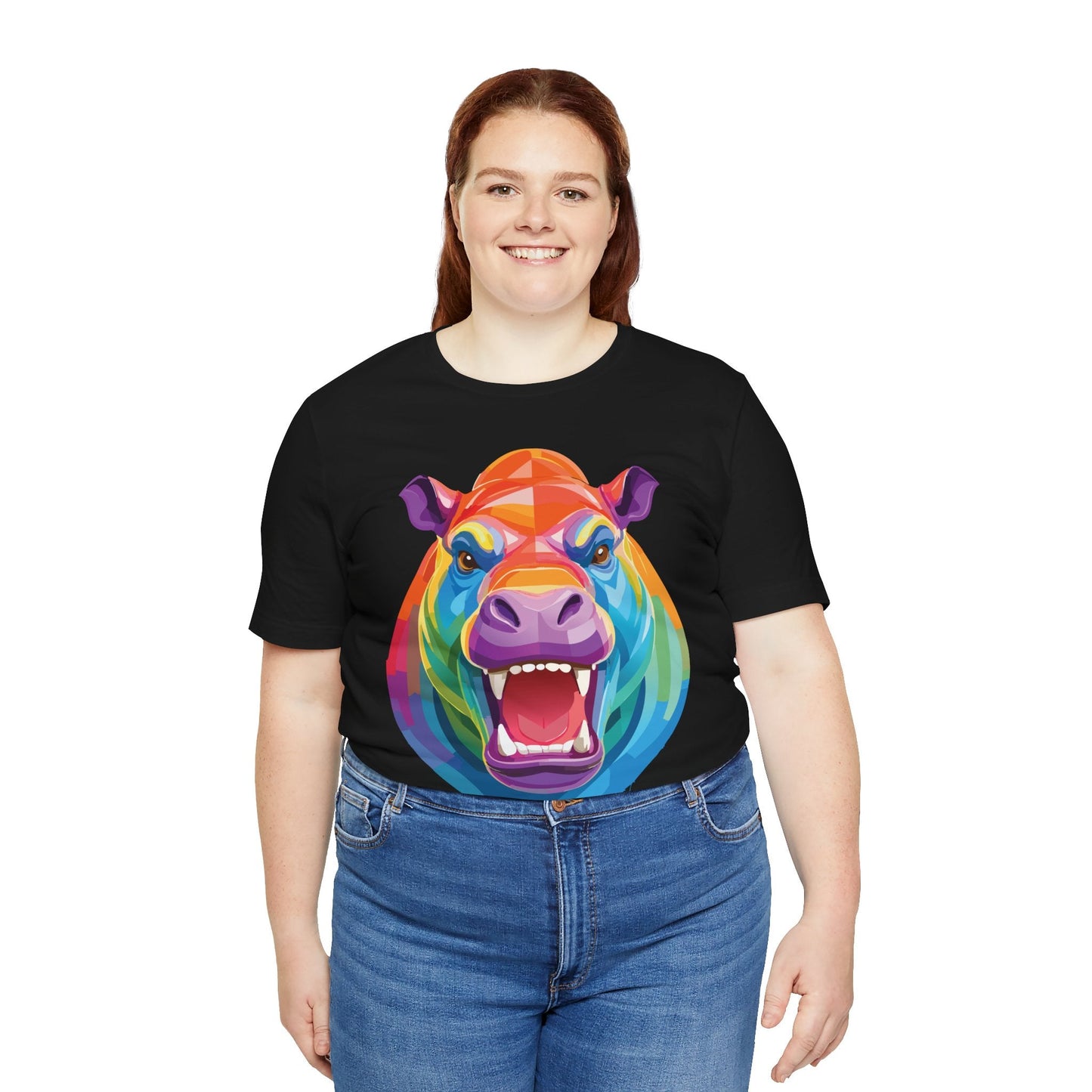 Unisex Animal Shirt with Animals Graphic Tee Art Design Wild Animals Shirt Tee for Everyone