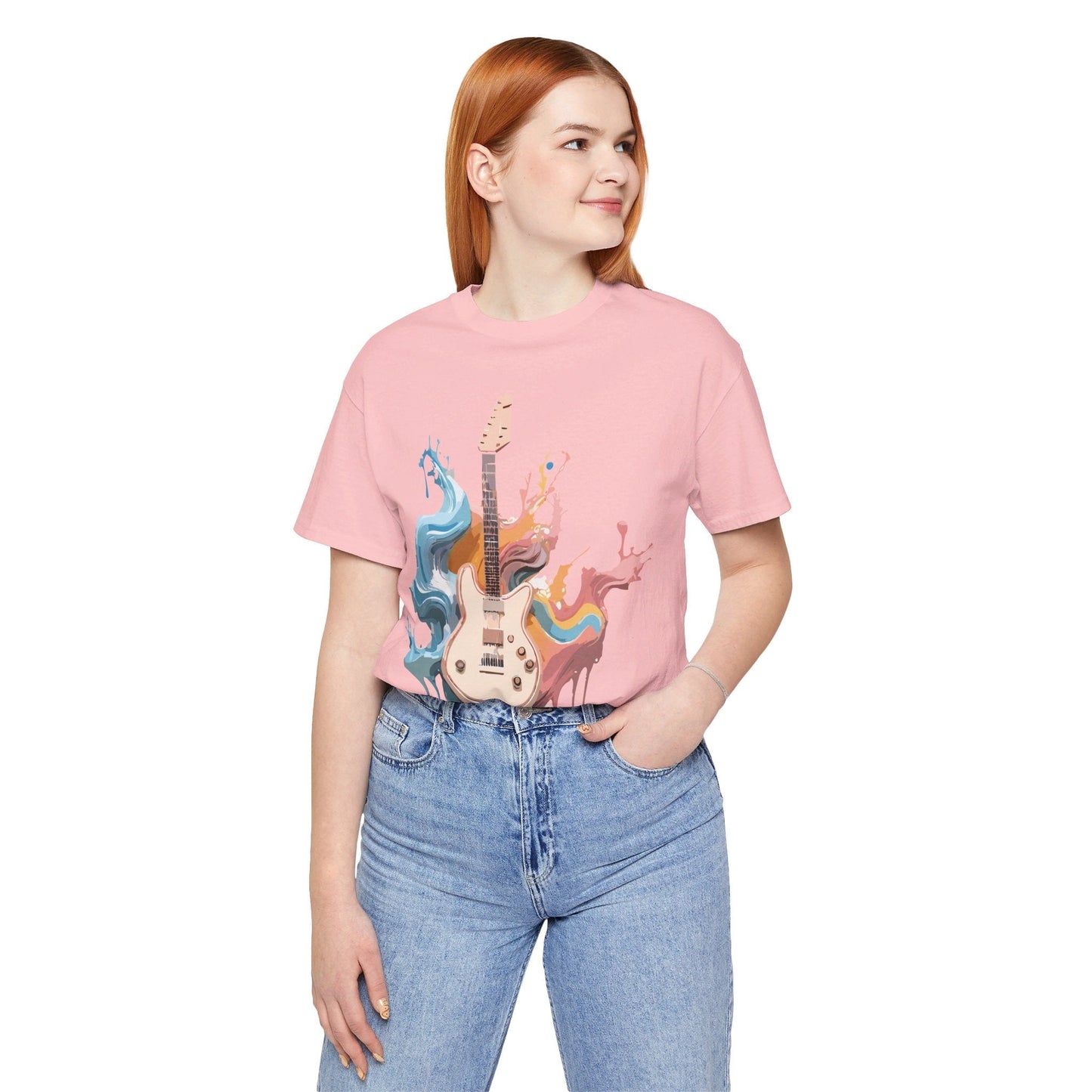 Music T Shirt Unisex Graphic Tee Featuring Original Adelpha Artwork Vintage Inspired Design