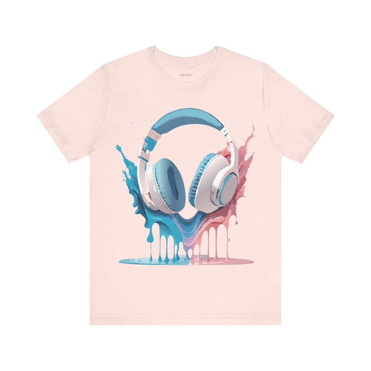 Music Graphic Unisex 100 Cotton Vintage Art with Musical Elements Tee 92